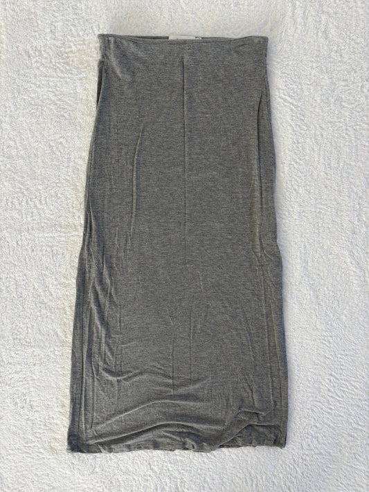 Aritzia / Talula Grey Maxi Skirt | XS (O66M10)