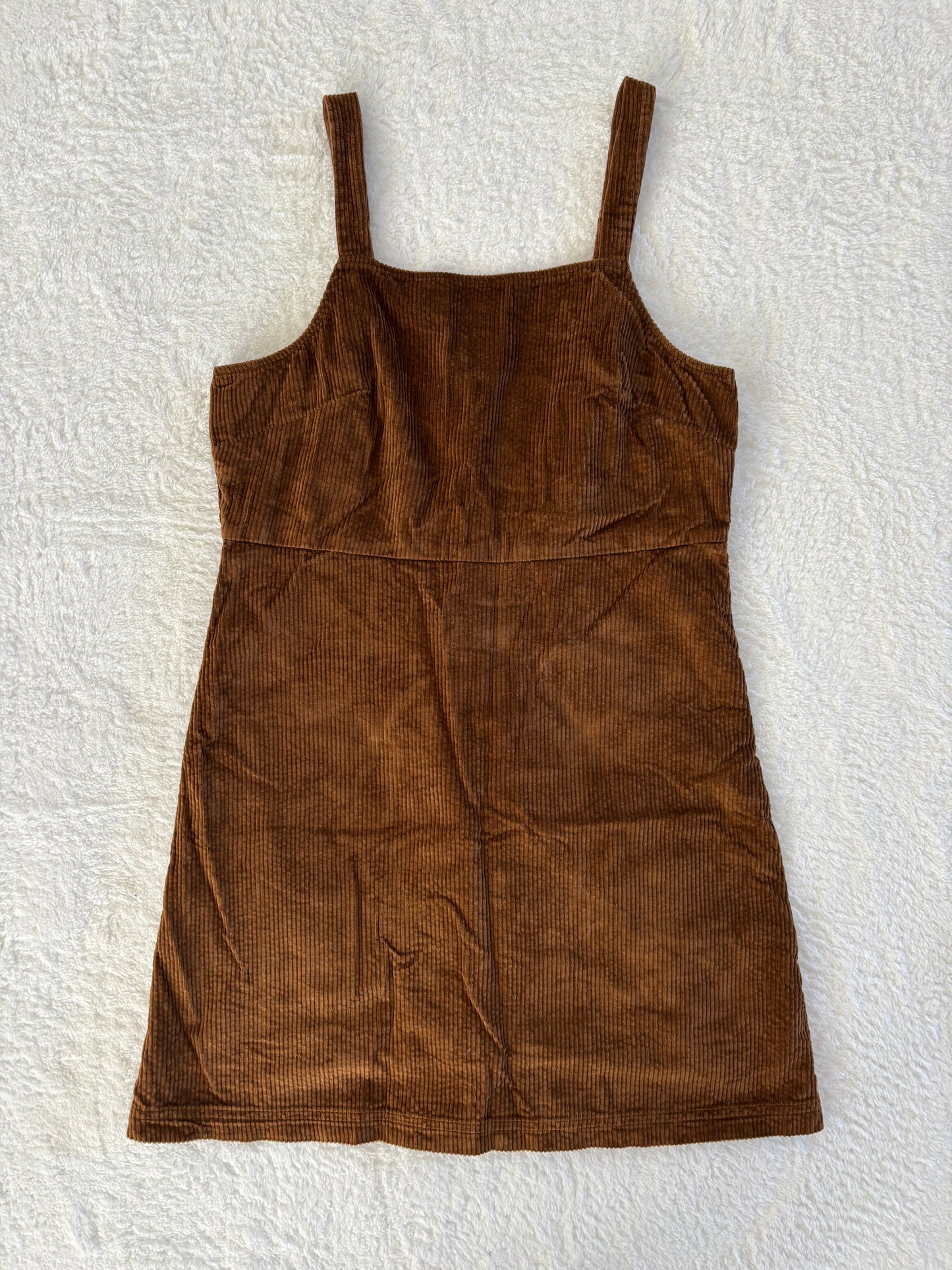 American Eagle Corduroy Dress Brown | Medium  (O64M10)