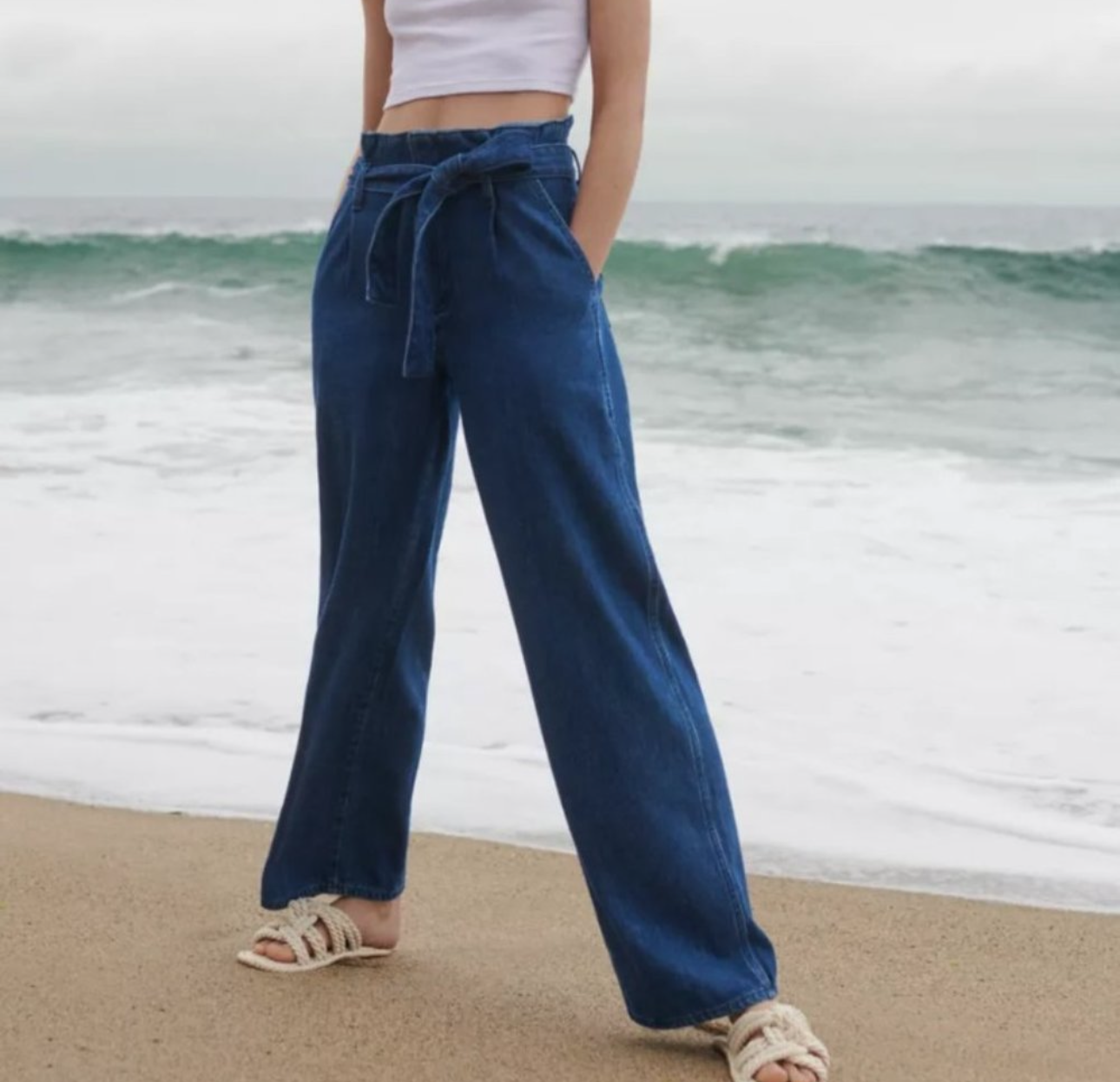 Free Jeans Paperbag Soft Denim | 4 (054M10)