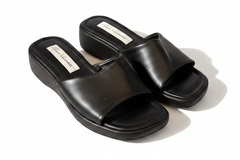 Gloria Vanderbilt Vintage 90s Style Low Platform Sandals | Sz 7.5