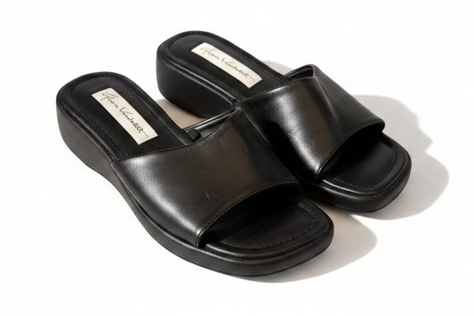 Gloria Vanderbilt Vintage 90s Style Low Platform Sandals | Sz 7.5