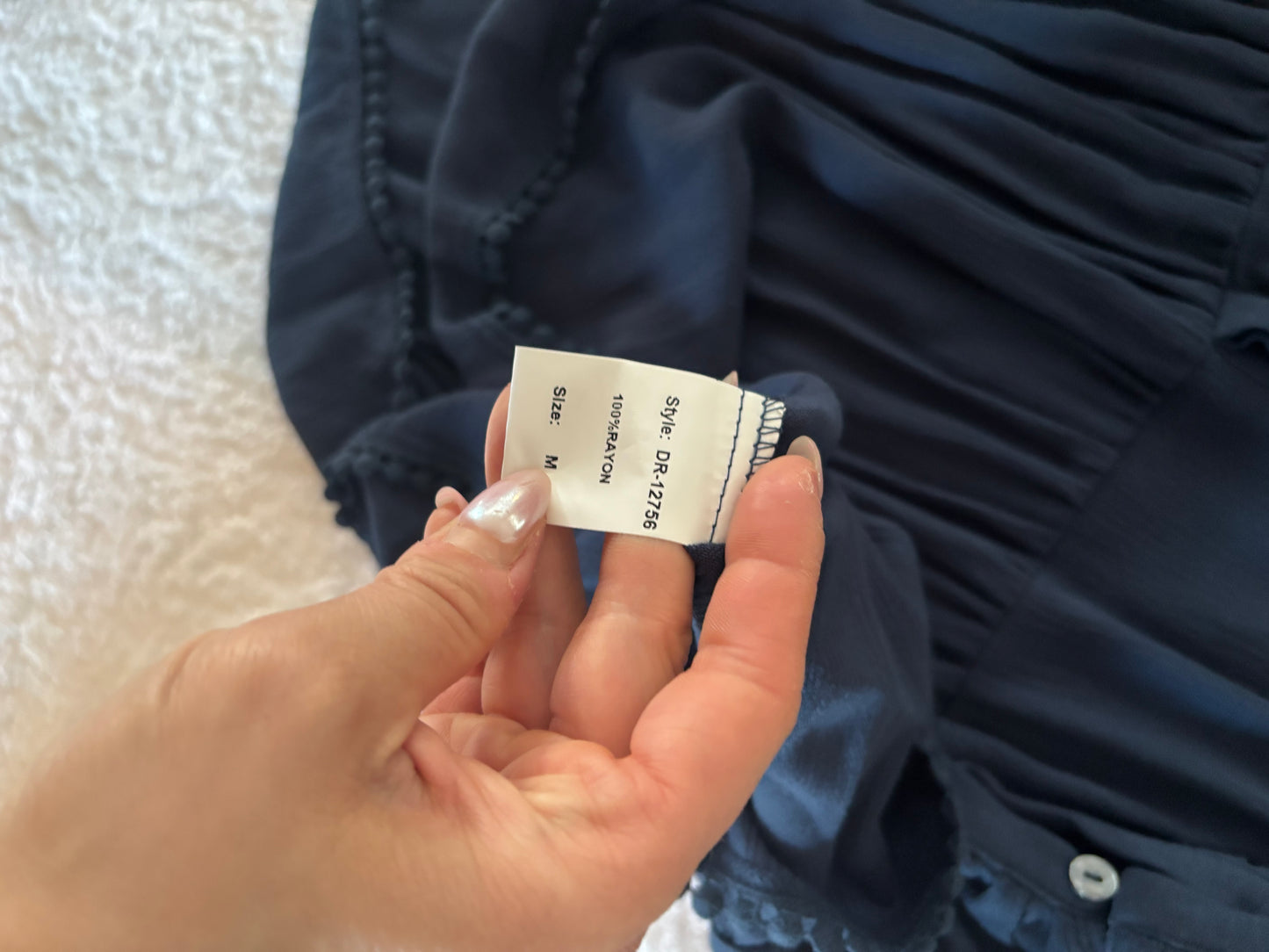 Pink Martini Open Shoulder Lia Top Dress | Medium (O140B11)