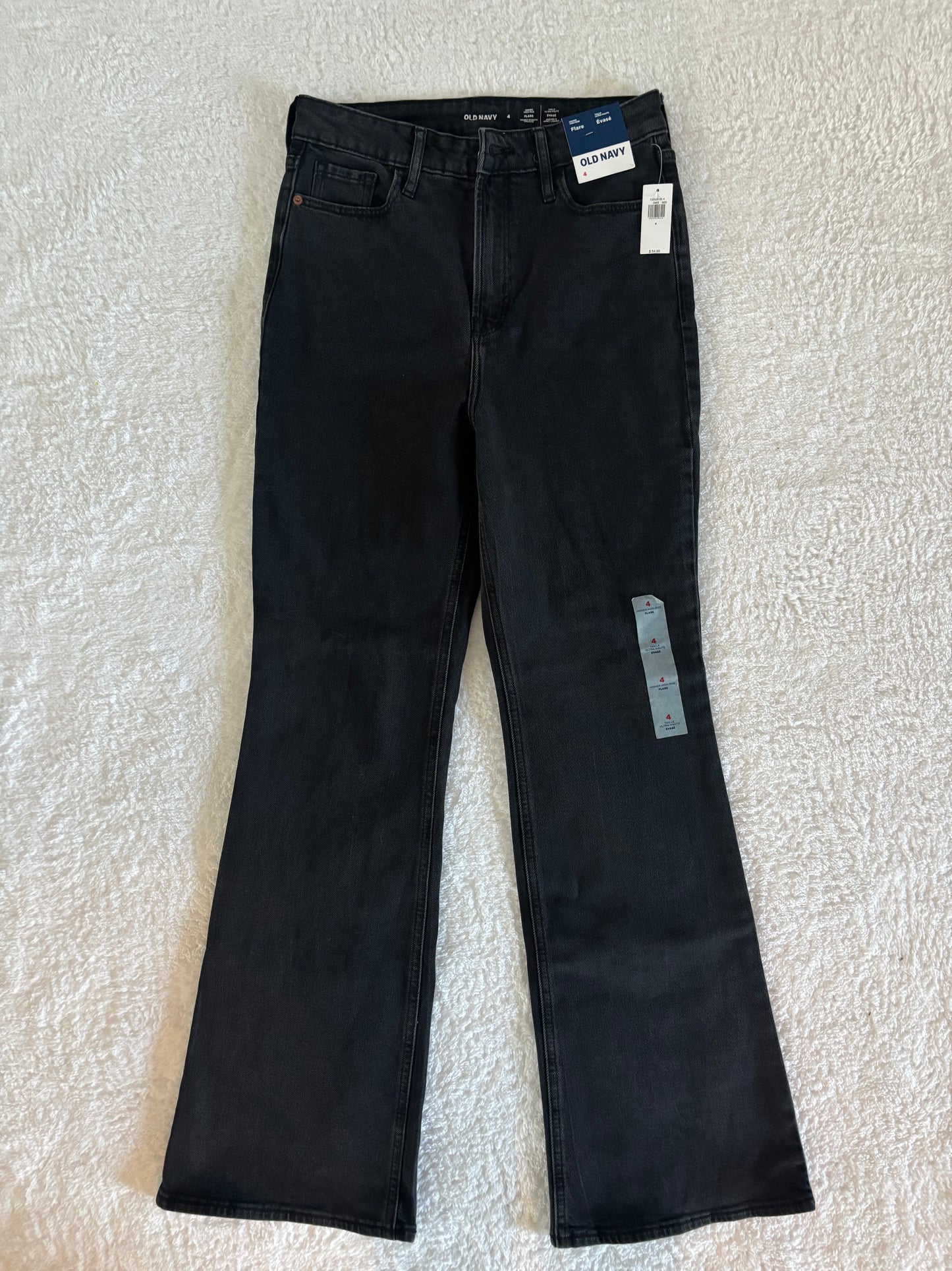 NWT Old Navy Higher High Rise Flare Denim | 4 (O91P3)