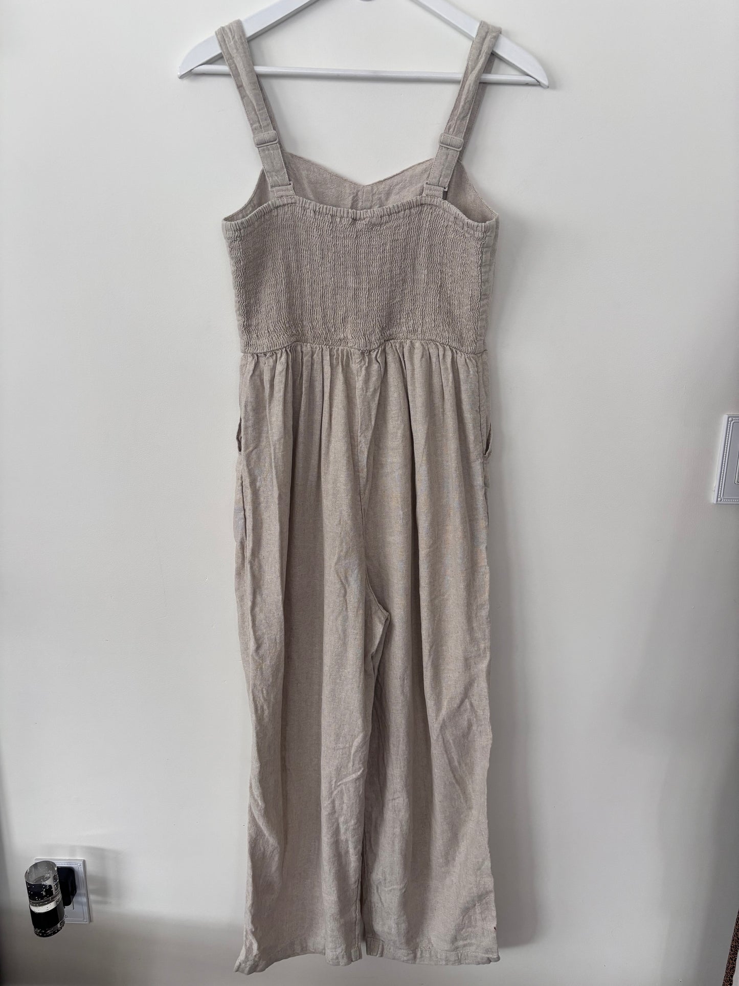 Old Navy Linen Blend Jumpsuit | Sz Medium