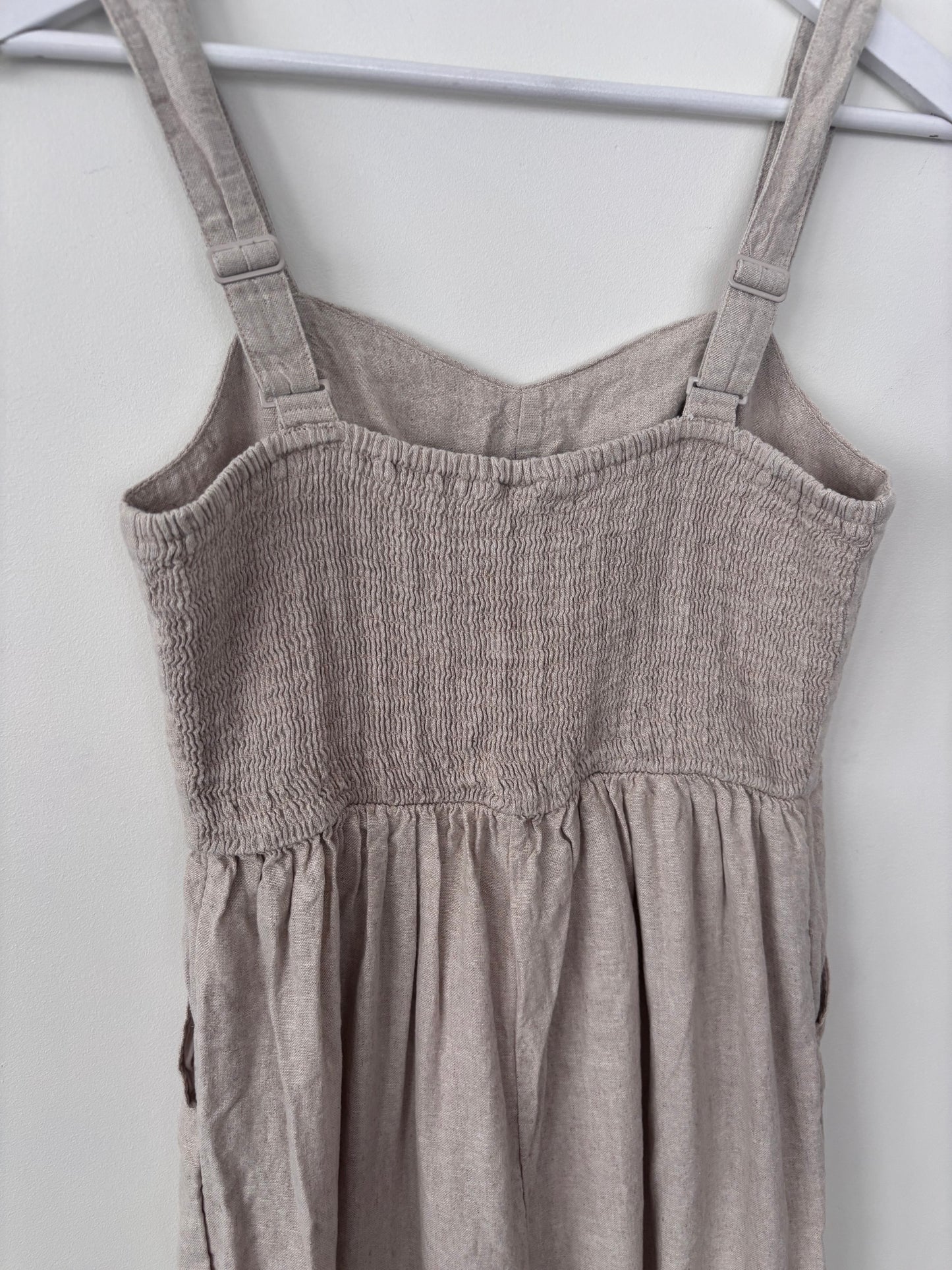 Old Navy Linen Blend Jumpsuit | Sz Medium
