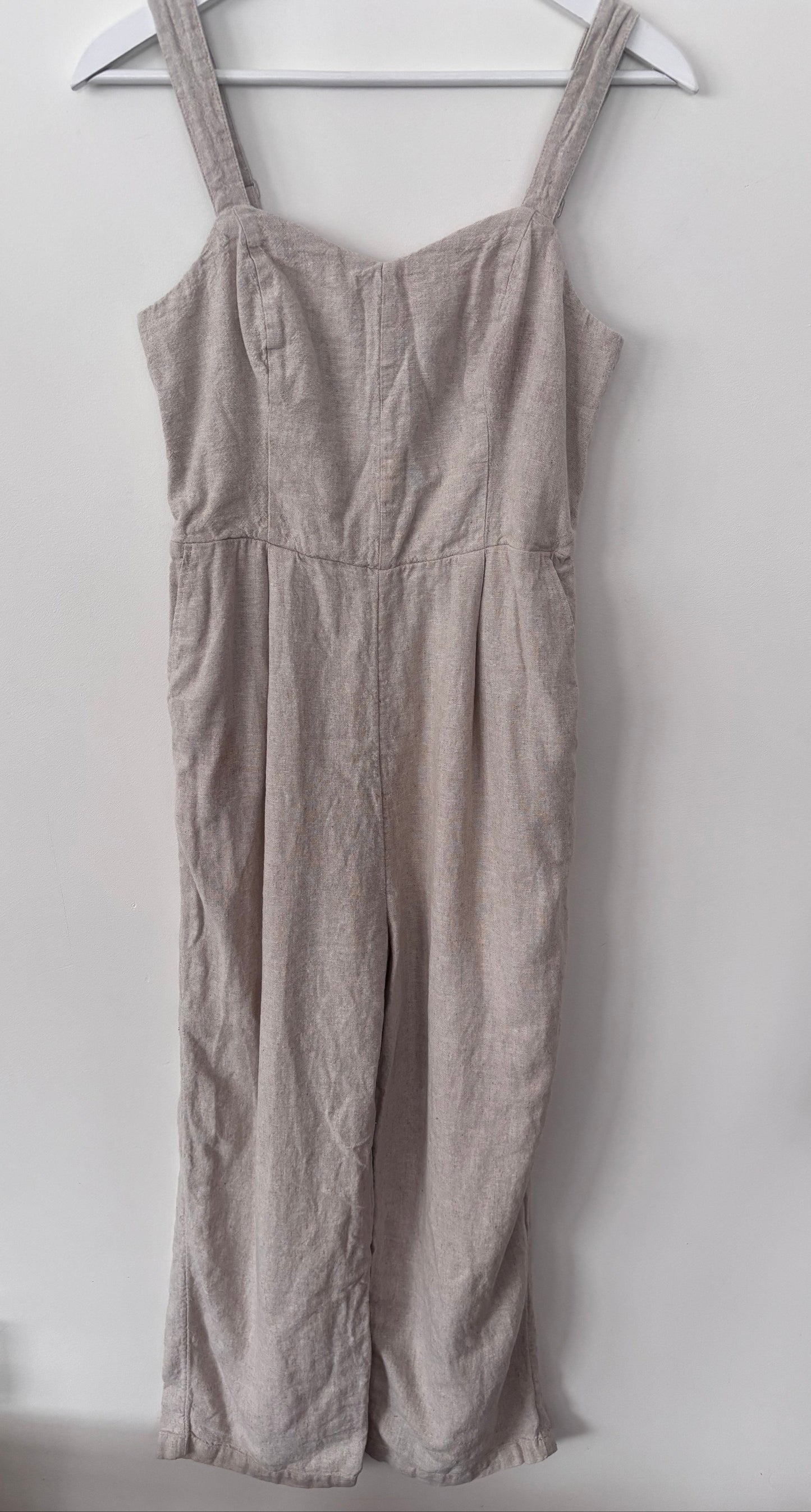 Old Navy Linen Blend Jumpsuit | Sz Medium