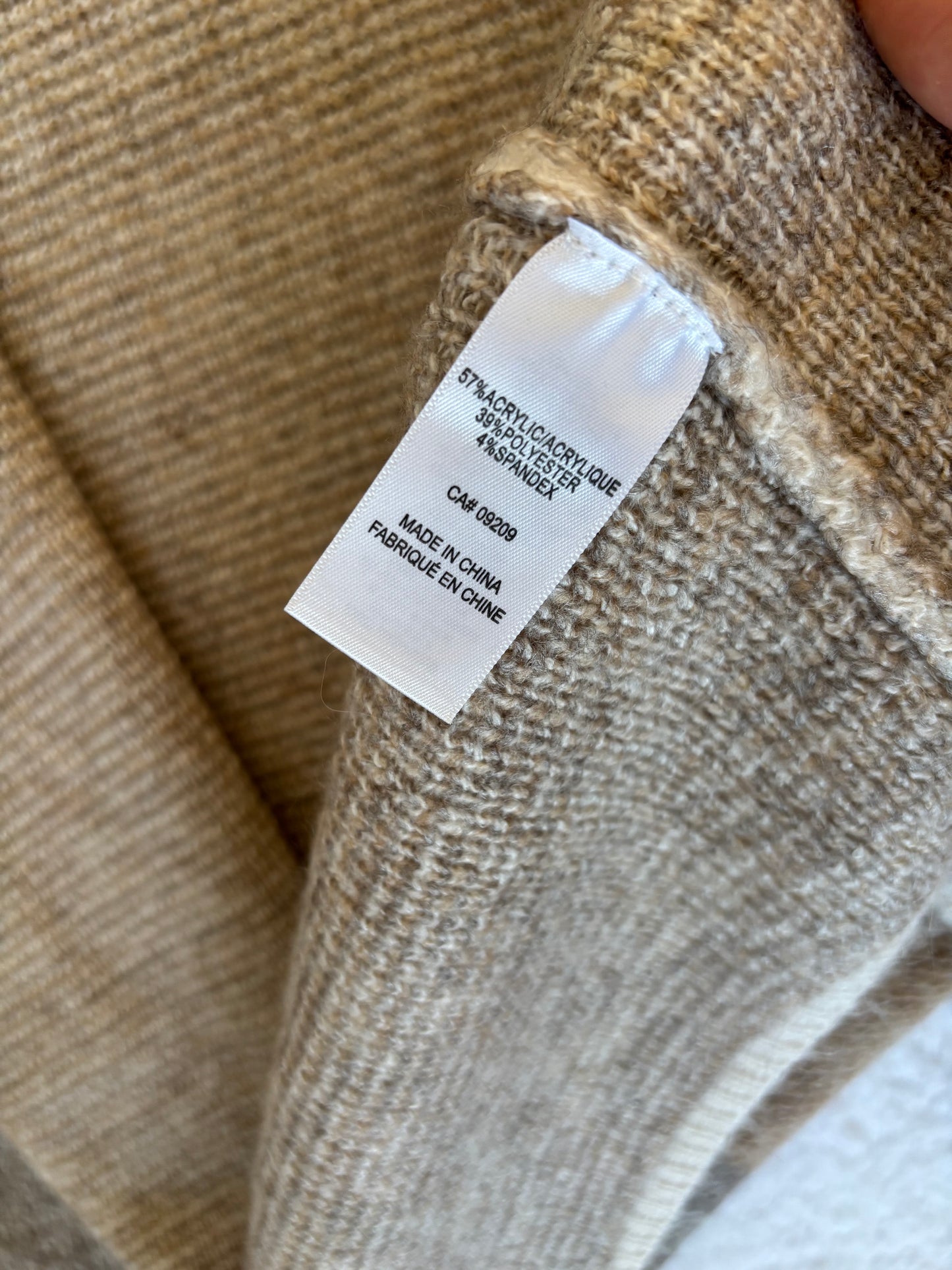 Cleo Multitone Long Cardigan | Large (O115P3)