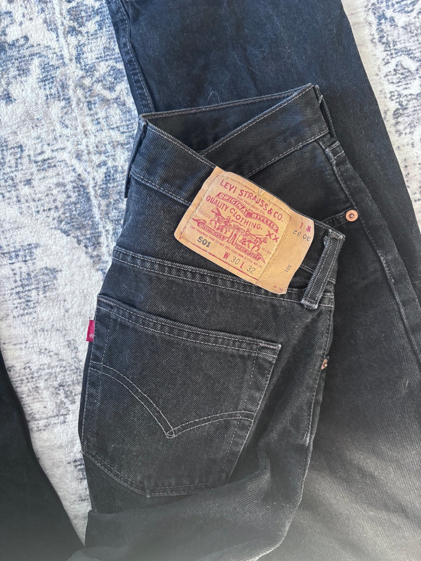 Levi's 501 Black Jeans | Sz Approx 28/29