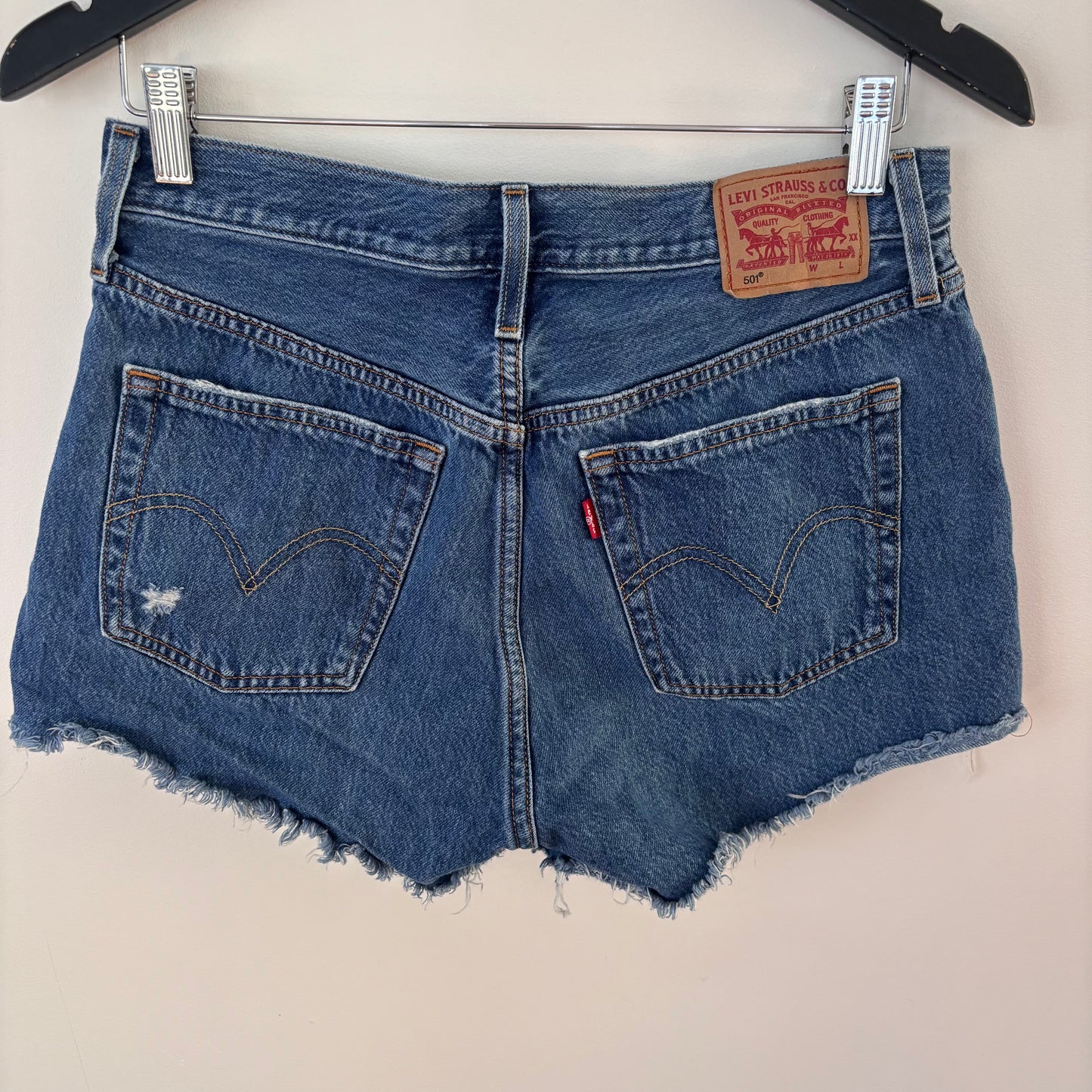 Levi's 501 HR Denim Shorts | Sz 28