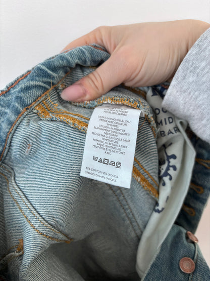 Free People Good Luck Barrel Jeans | Sz 25 (would fit 26)