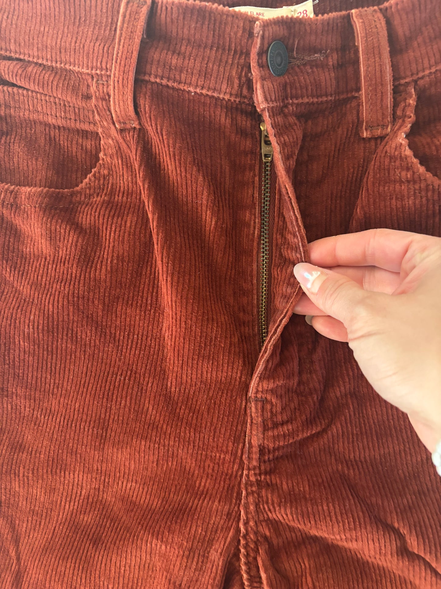 Levi's 70s High Flare Corduroy Pants | 28 (O72M10)