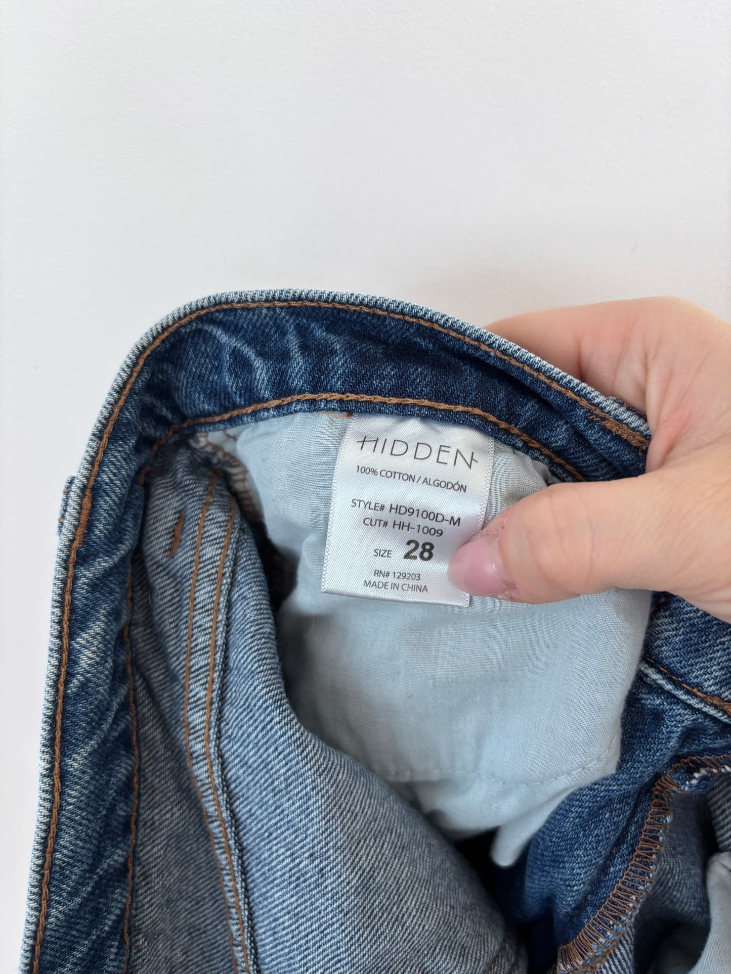 Hidden HR Straight Leg Jeans | Sz 28