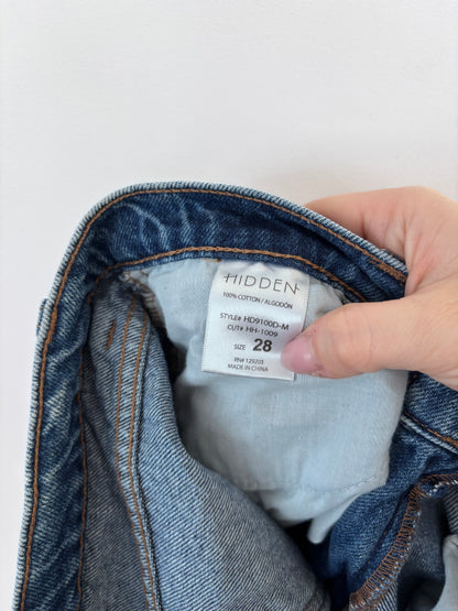 Hidden HR Straight Leg Jeans | Sz 28