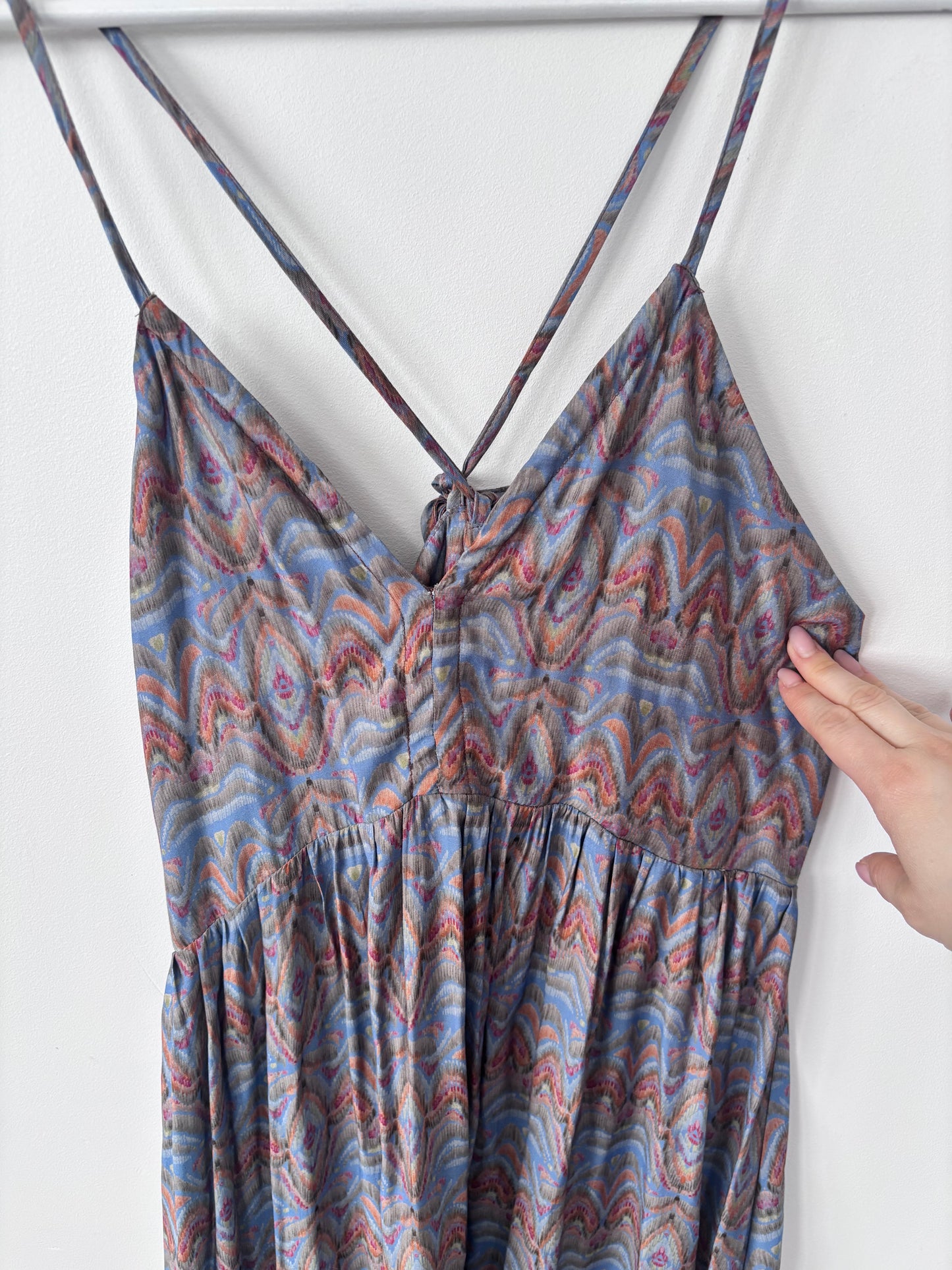 See U Soon Cornflower Aztec Dress NWT | Small