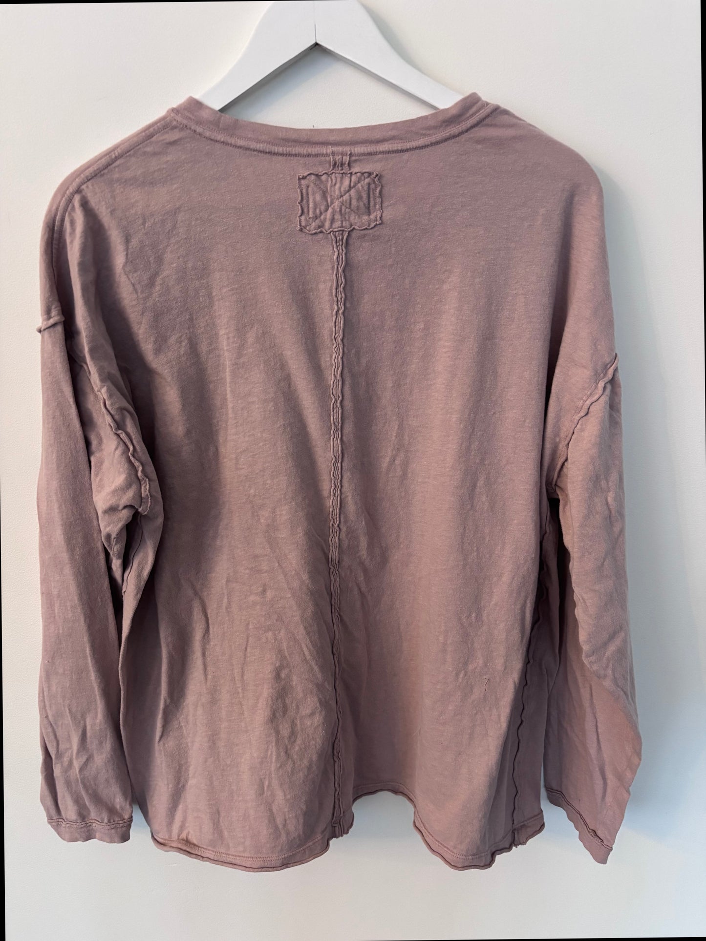 We The Free Nina Long-Sleeve Tee | Sz Small (Fits like Large) (J191C1)