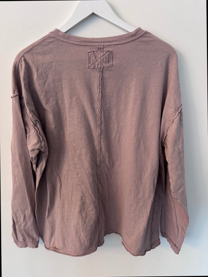 We The Free Nina Long-Sleeve Tee | Sz Small (Fits like Large) (J191C1)