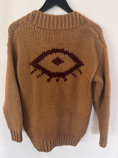 Jackson Rowe I See You Zipper Cardigan | Sz Small