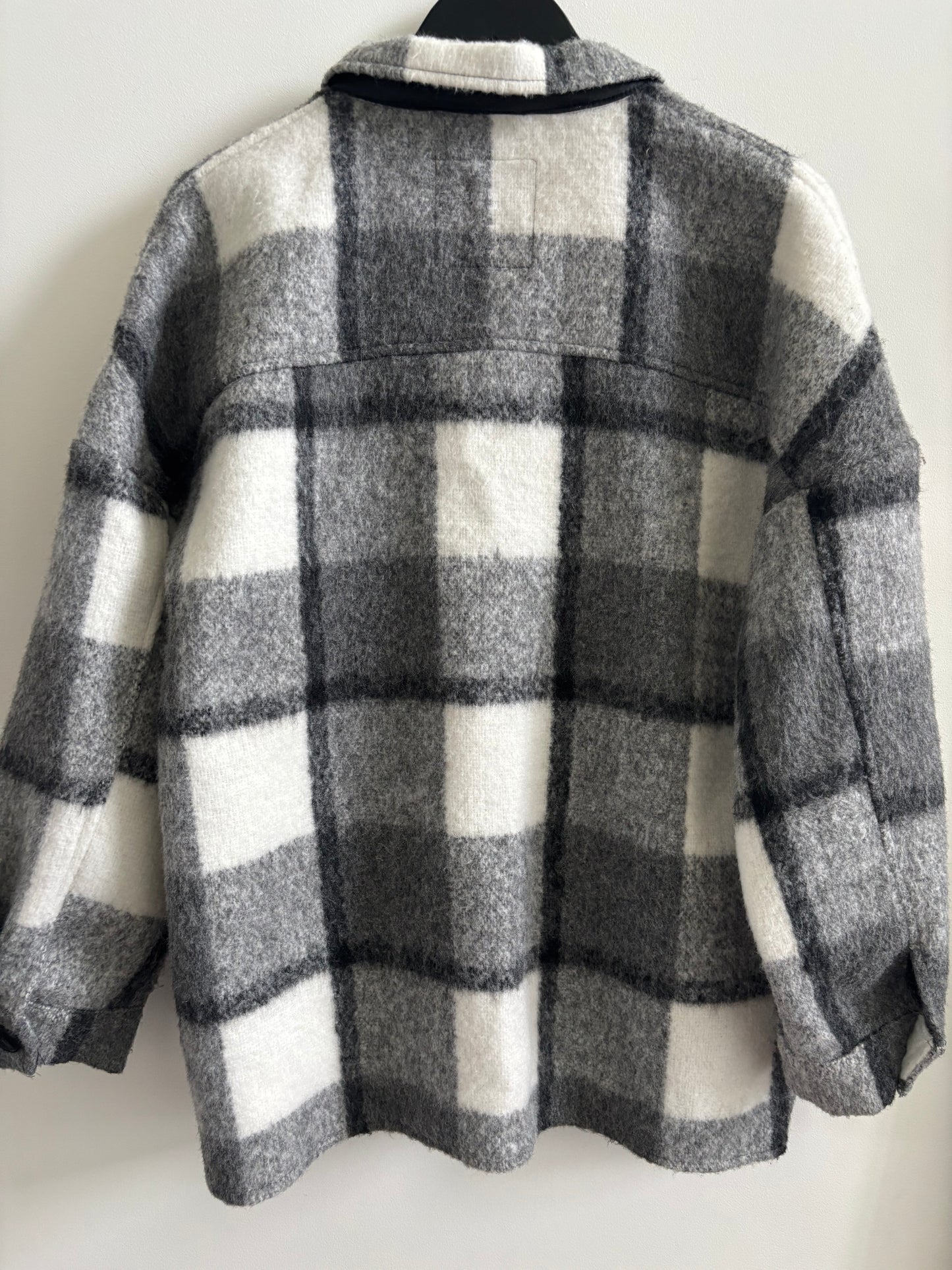 Only Plaid Shirt Jacket | Large