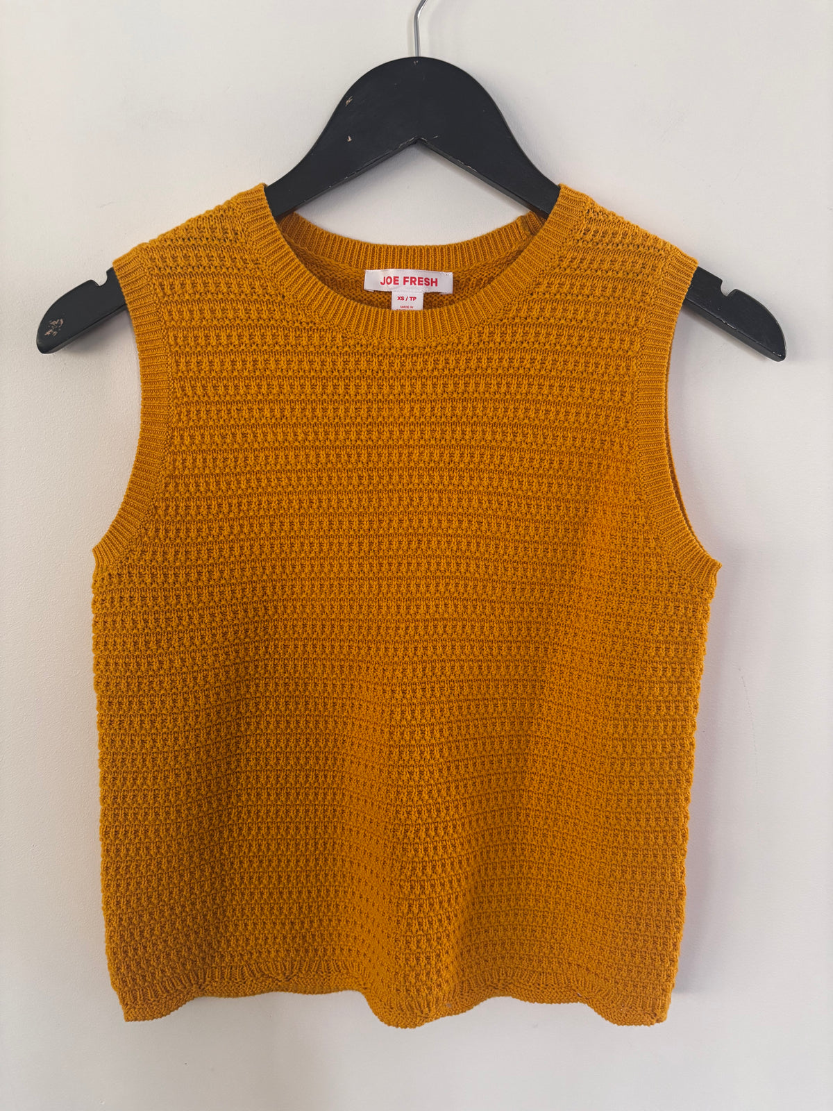 Joe Fresh Sleeveless Sweater | Sz XS (NWT)