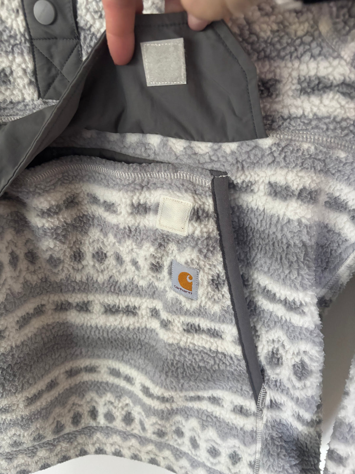 Carhartt Aztec Oversized Fleece Pullover | Sz Small