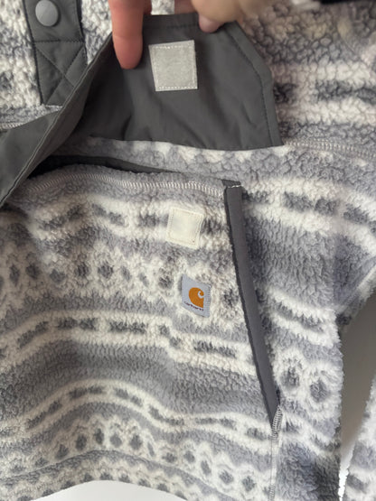 Carhartt Aztec Oversized Fleece Pullover | Sz Small
