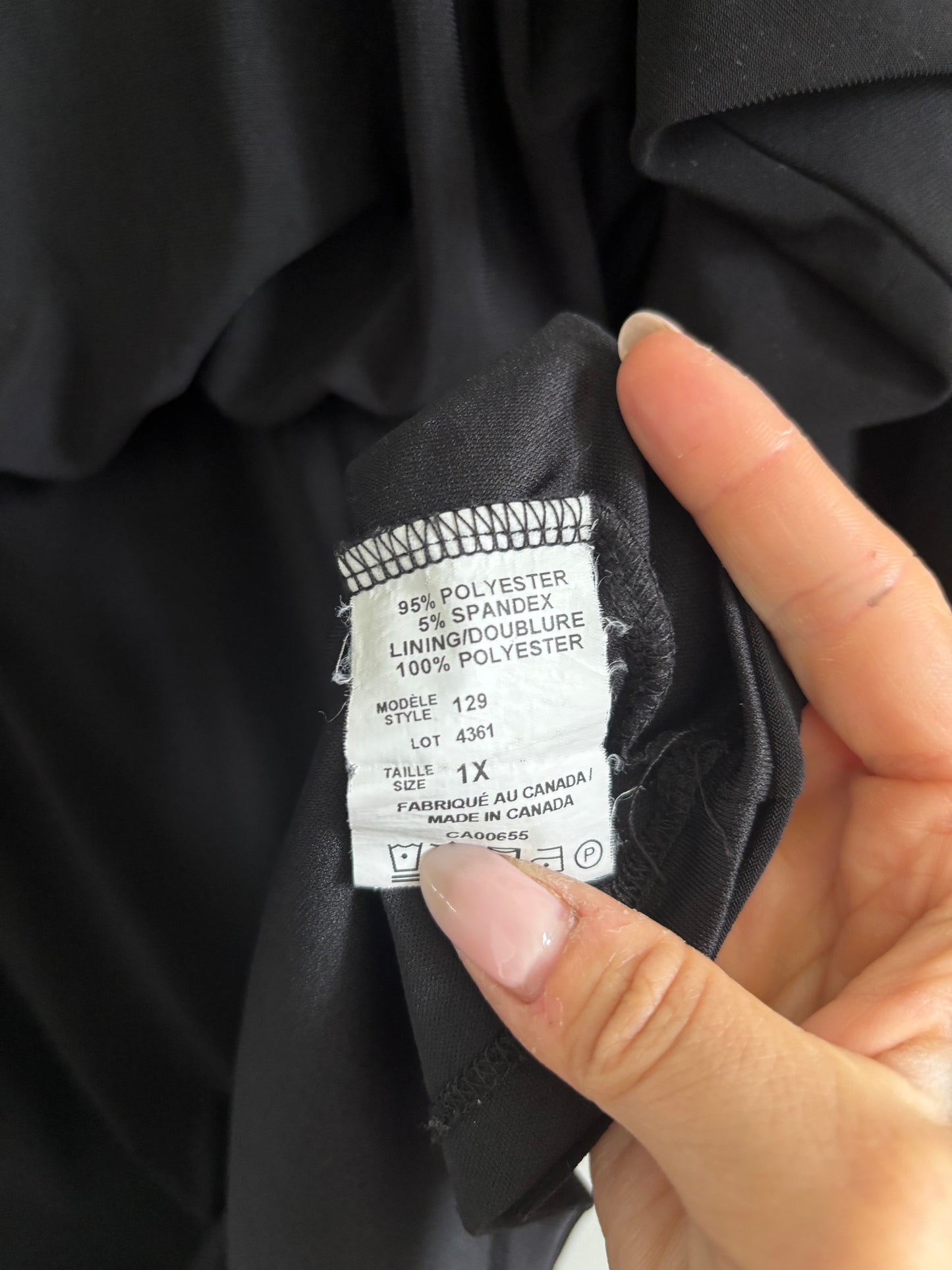 New Noir Black Dress | XL