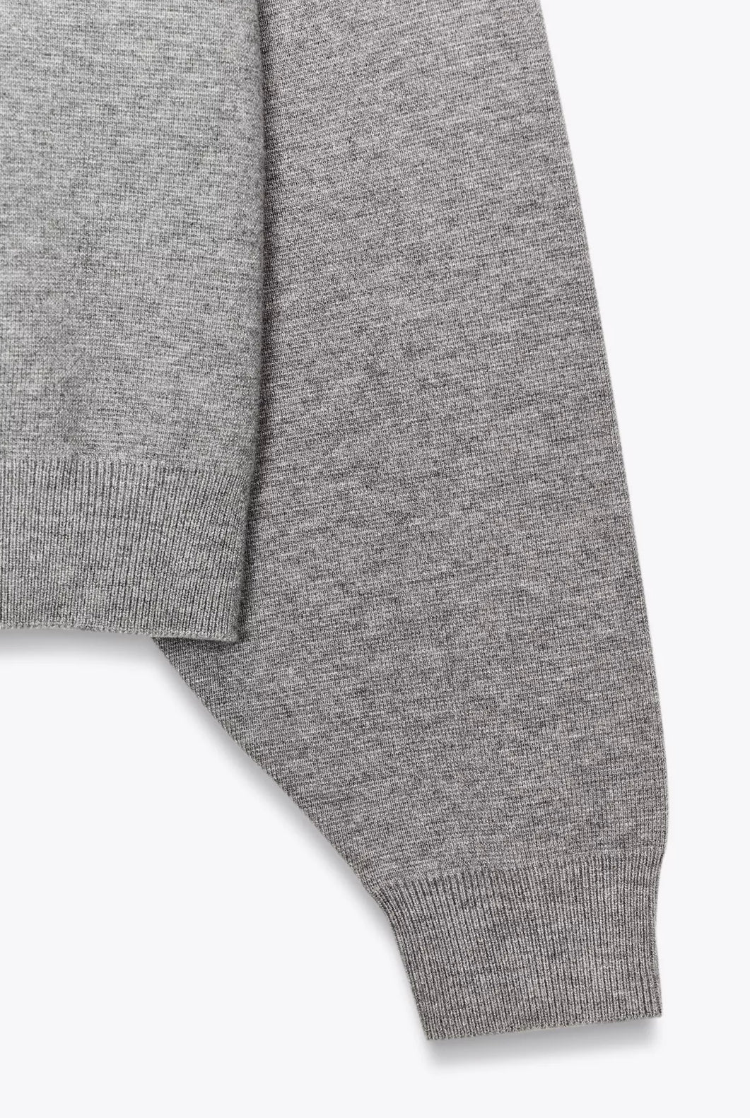 Zara Plain Grey Knit Sweater | Small (fits larger) (O110C1)