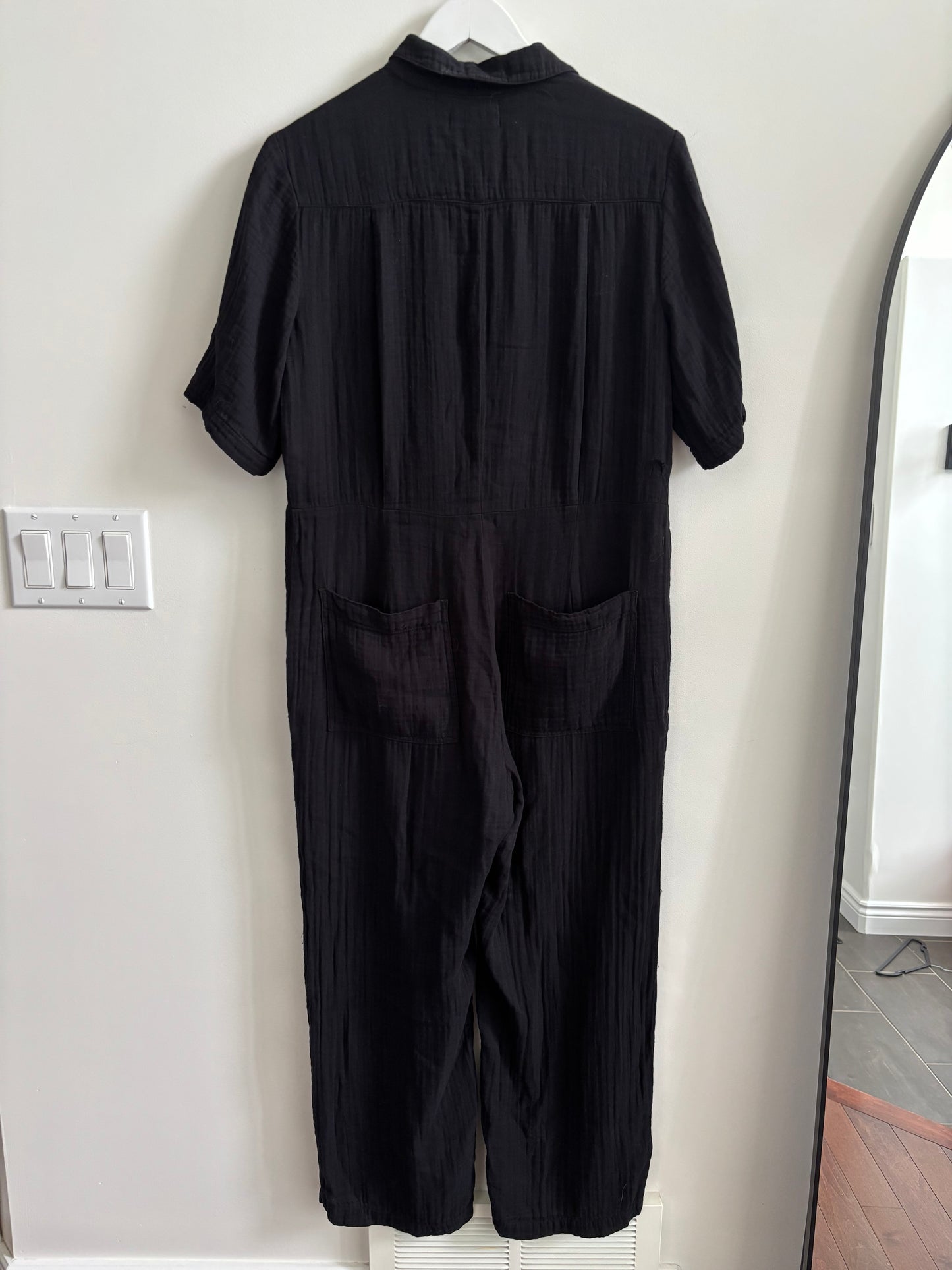 Velvet by Graham & Spencer Elia Cotton Gauze Romper | Small