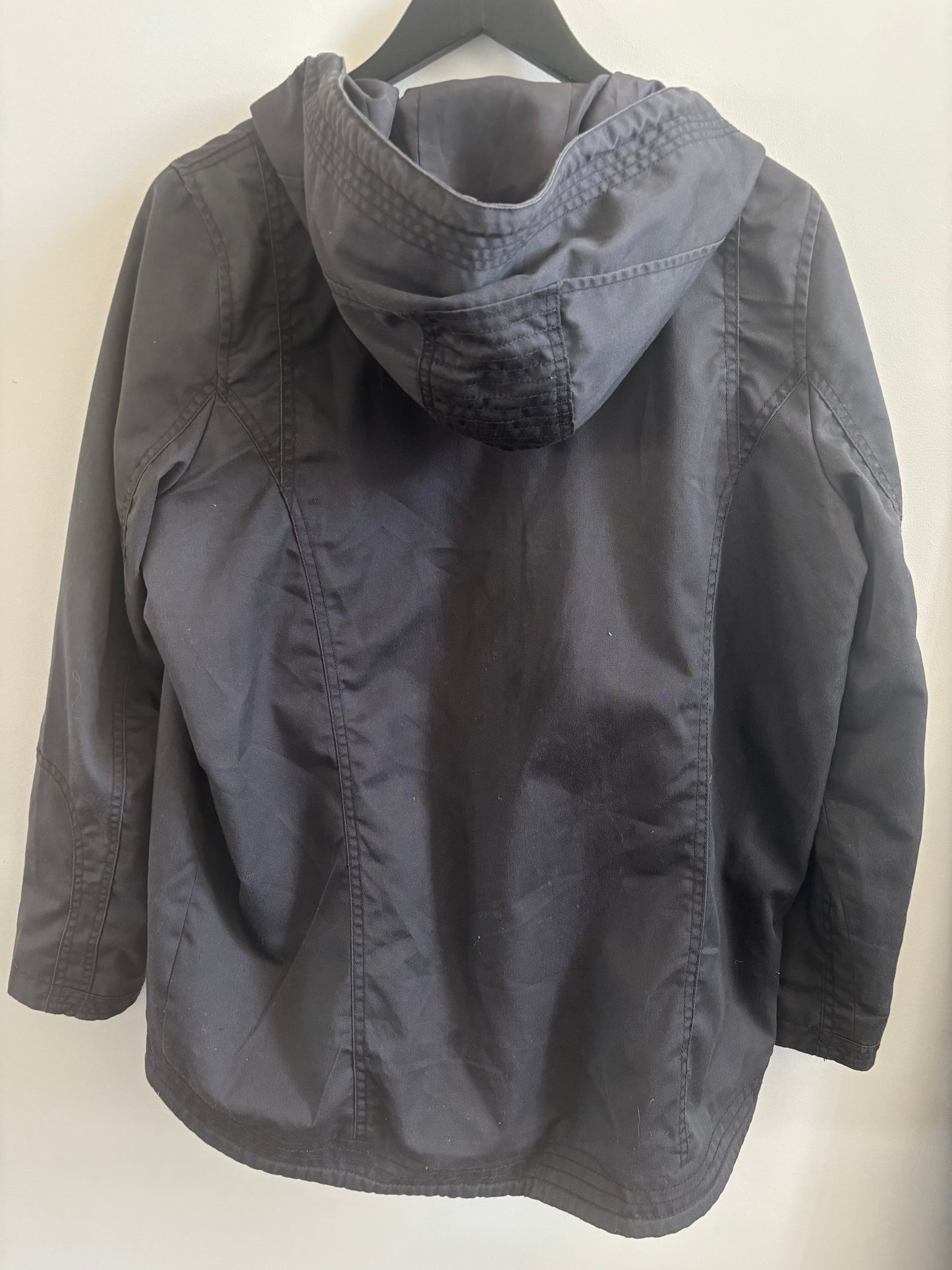 ONLY Grey Hooded Light Jacket | Large (O152C16)