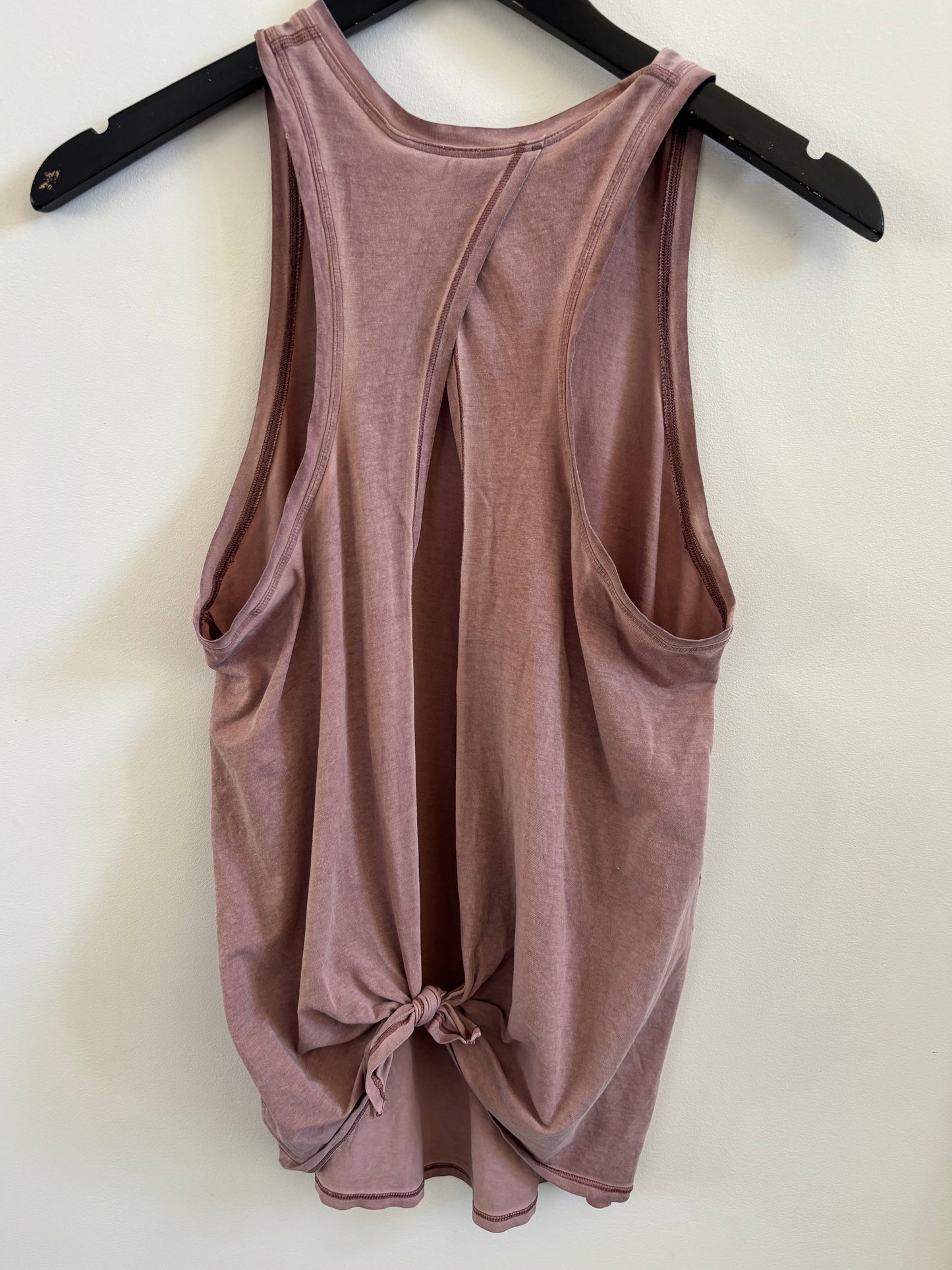 Lululemon Mauve All Tied Up Tank *darker than stock photo* | S (O144P3)