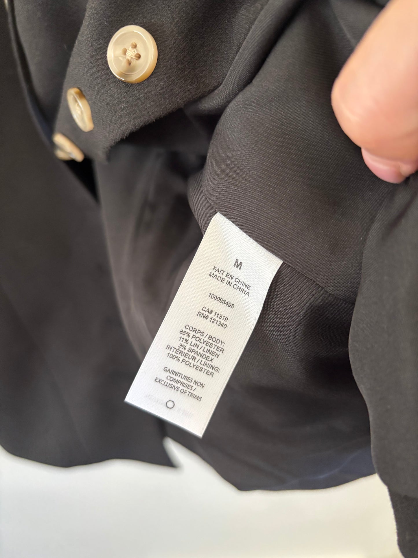 NWT Dynamite Round Neck Flyaway Vest | Medium (fits slightly large) (O116M17)