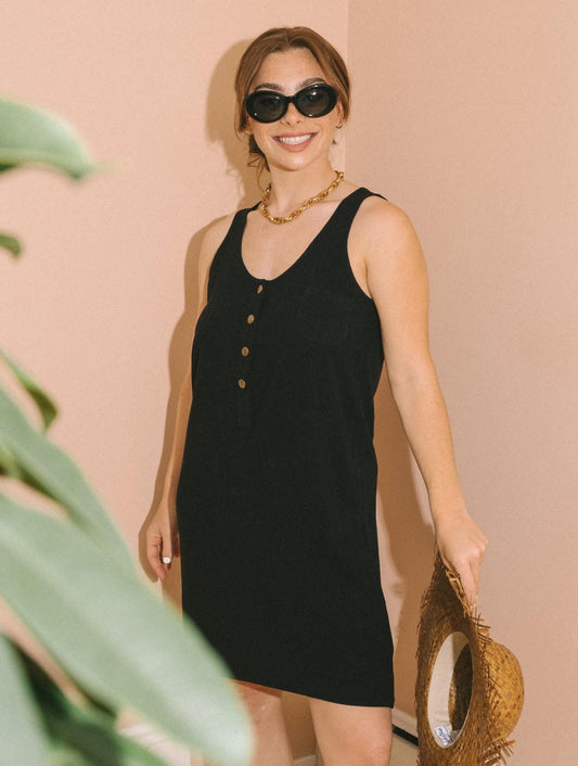 *Jackson Rowe Black Sanfran Dress | Large