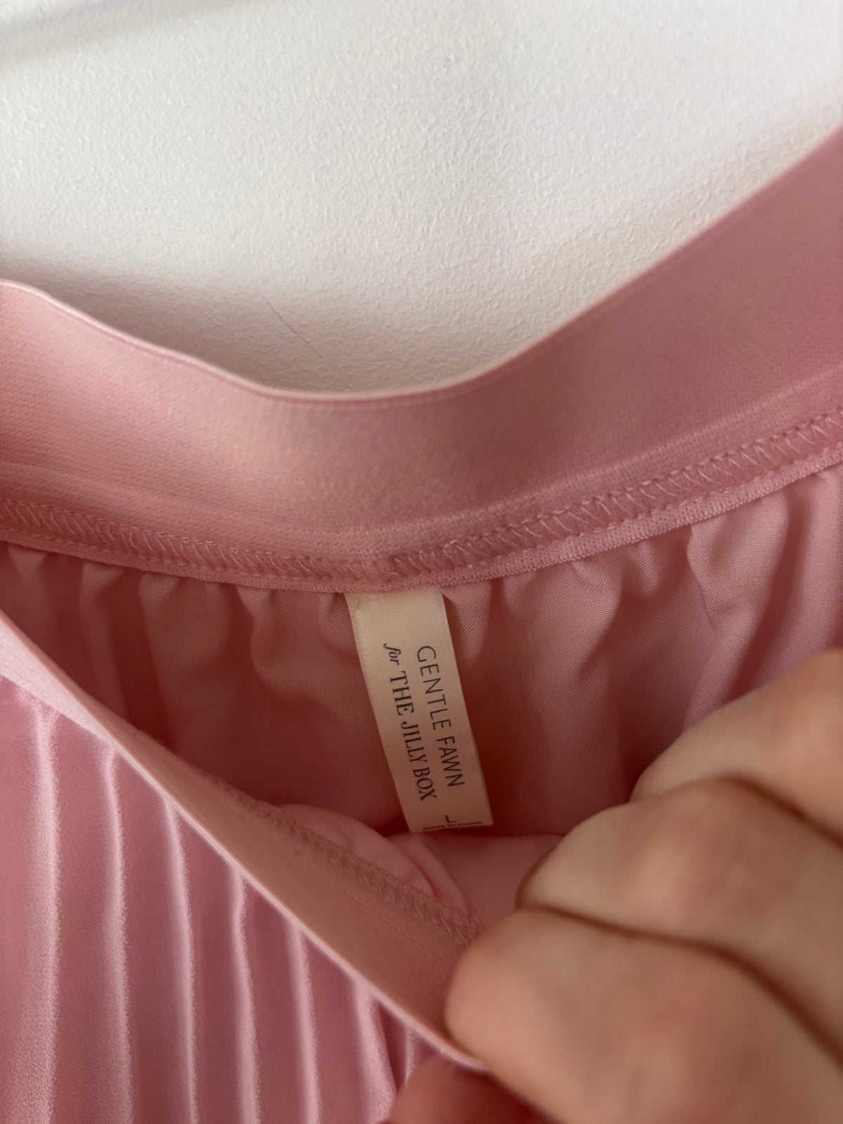 Jilly Box / Gentle Fawn Serenade Pink Twirl Skirt | Sz Large