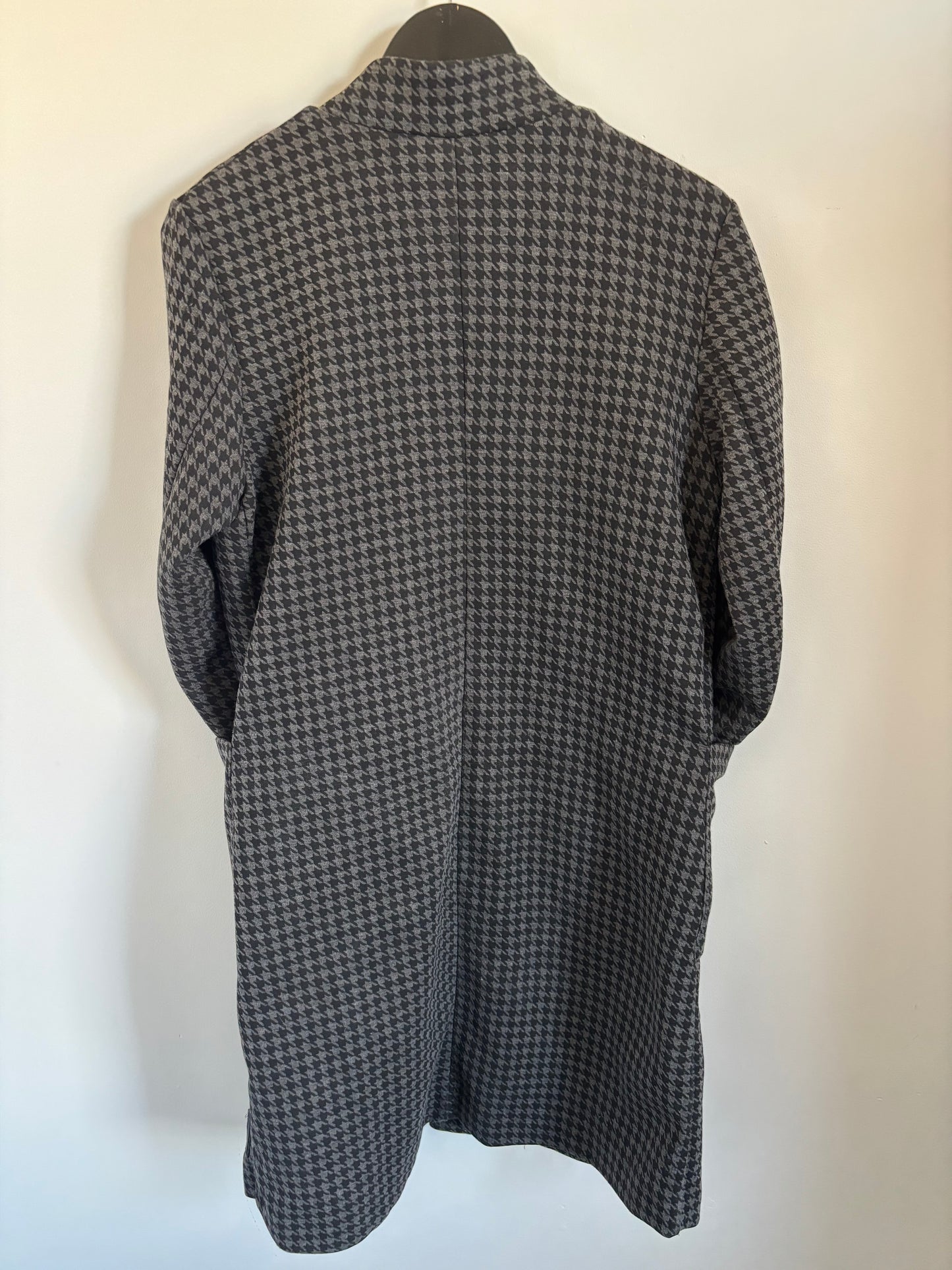 MPG Black/Grey Houndstooth Jacket | Large