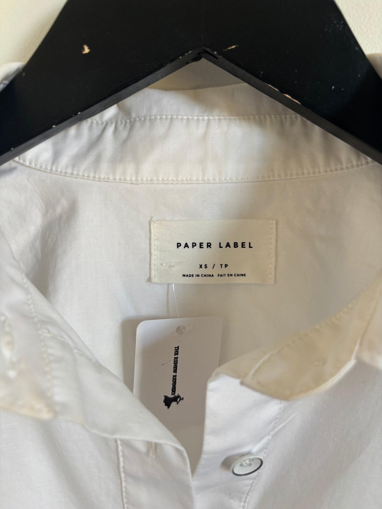 Paper Label Chiara Boyfriend Button Down Shirt | XS (very oversized)(O118M17)