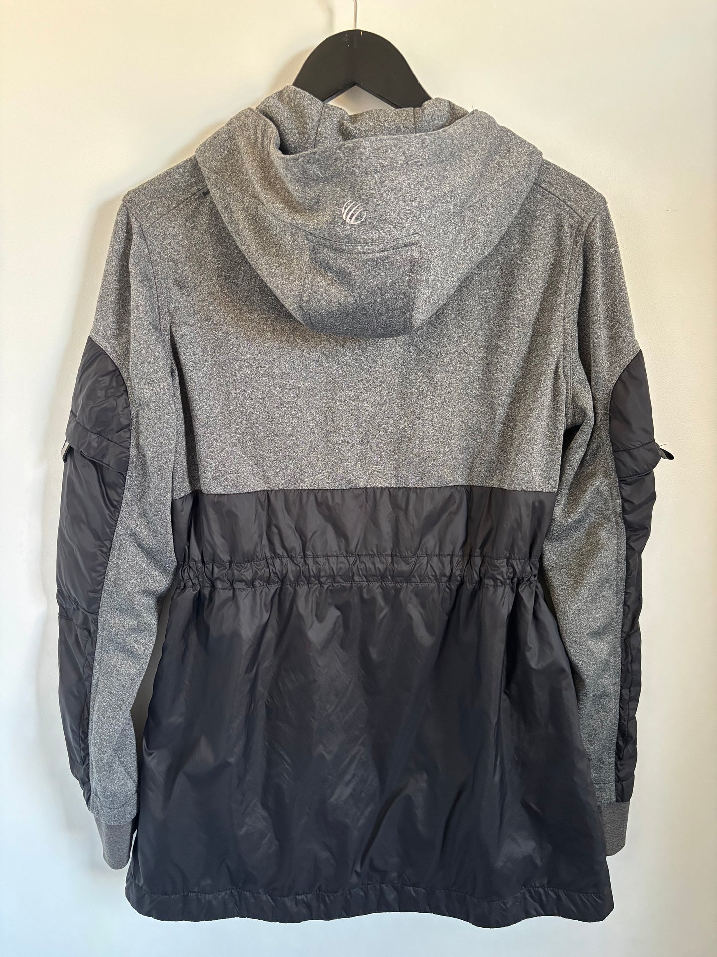 MPG Black Mixed Puffer Jacket | Large (O141C16)