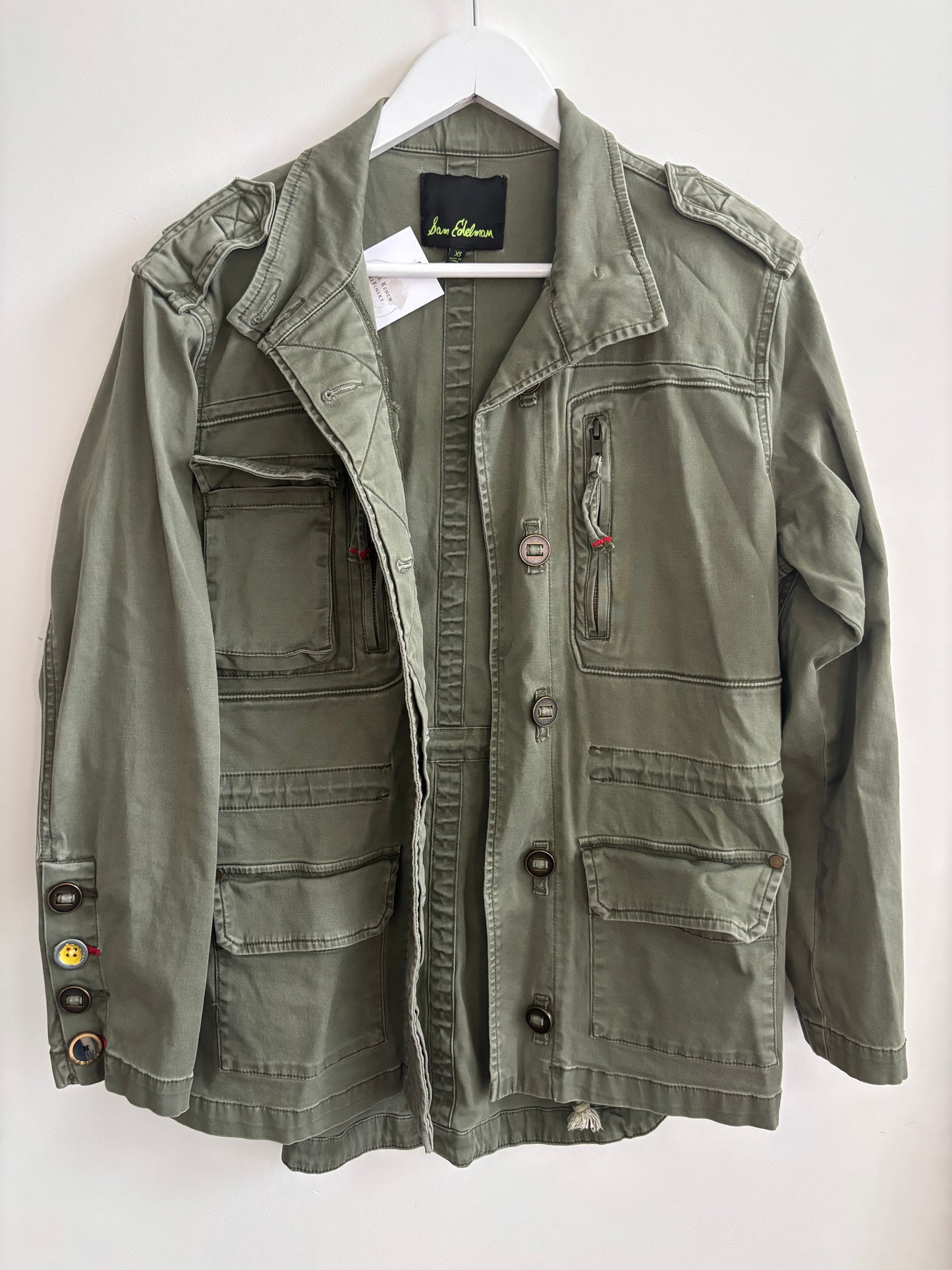 Sam Edelman Military Jacket | XS (oversized)