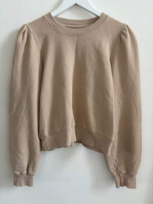 Wilfred / Aritzia Puff Shoulder Crewneck Sweater (flaw) | Medium