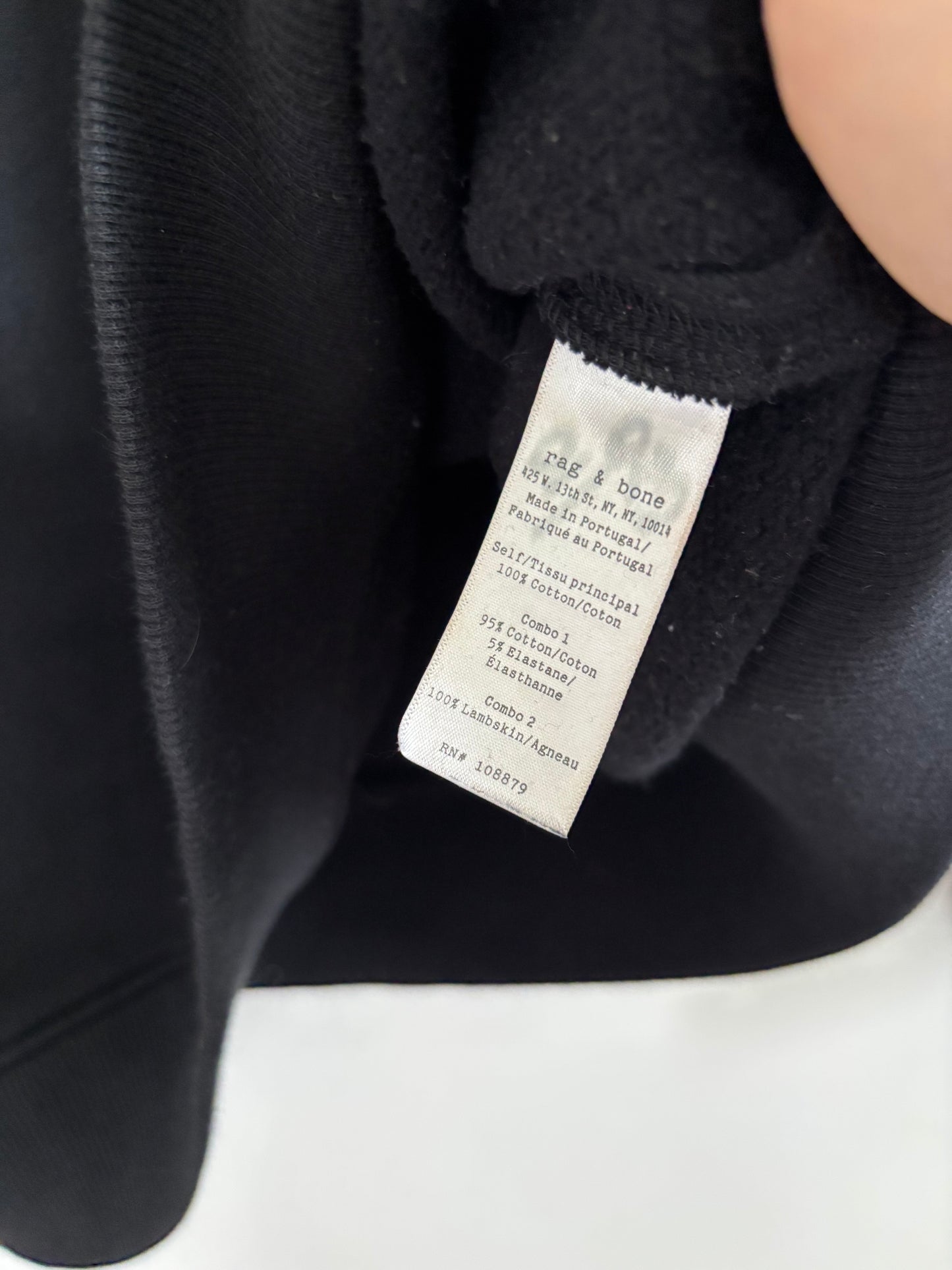 Satin-Effect Long Sleeve Top | Medium