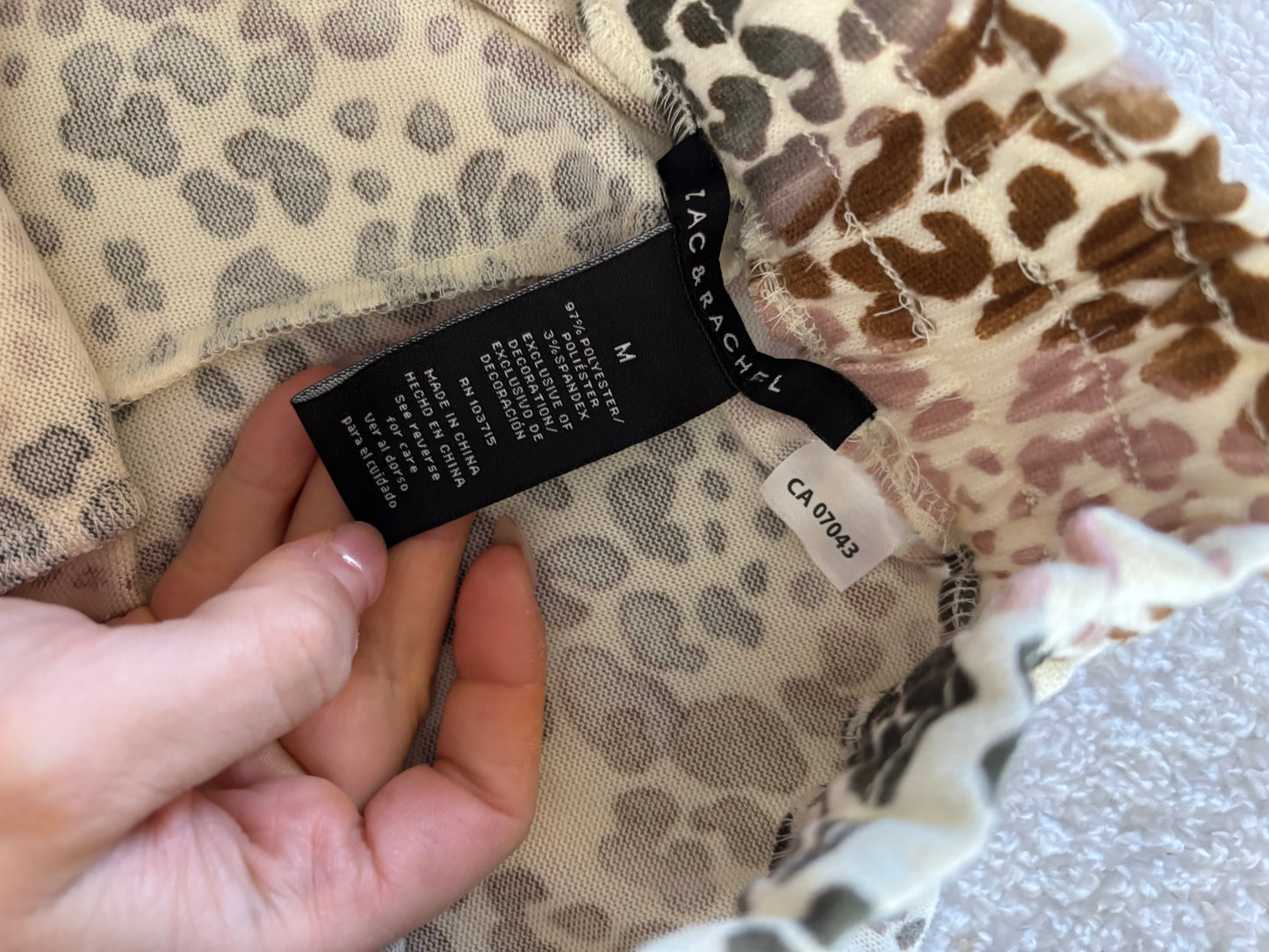 Zac & Rachel Printed Lounge Set | Medium (O154W10)