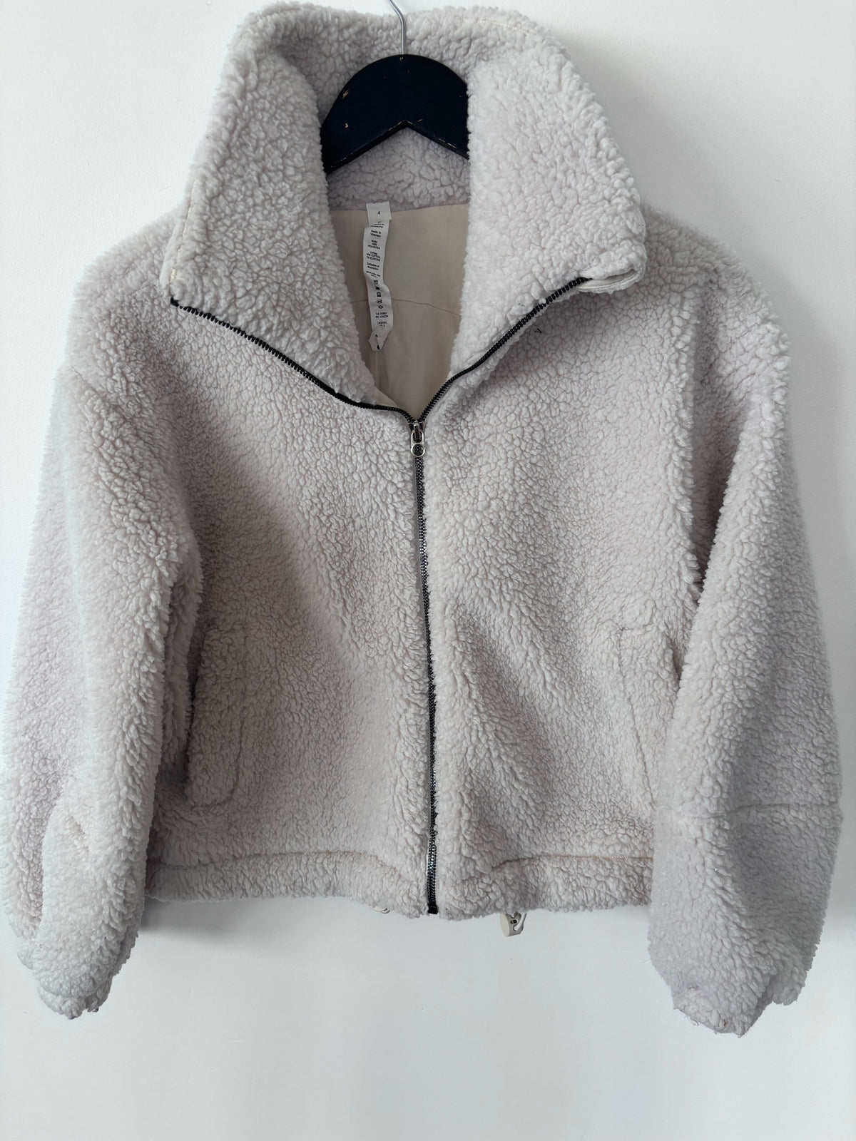 Lululemon Cinchable Fleece Zip-Up | Sz 4