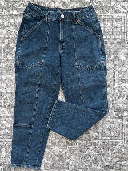 Old Navy O.G Straight HR Jeans | Sz 6 (petitie)