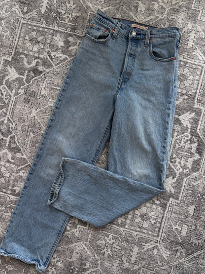 Levi's Ribcage Straight Ankle Jeans | Sz 26