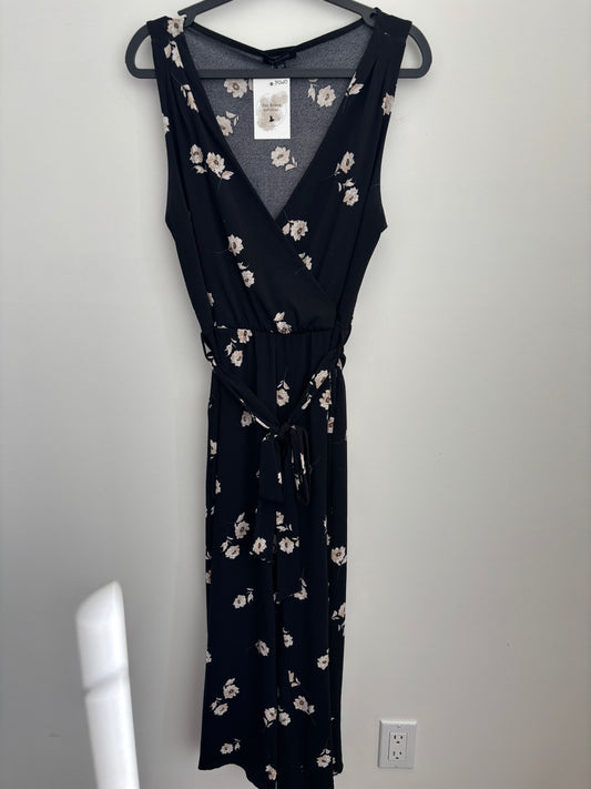 Eclipse Wide Leg Floral Jumpsuit | Medium