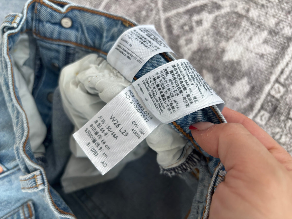 Levi's Ribcage Straight Ankle Jeans | Sz 26
