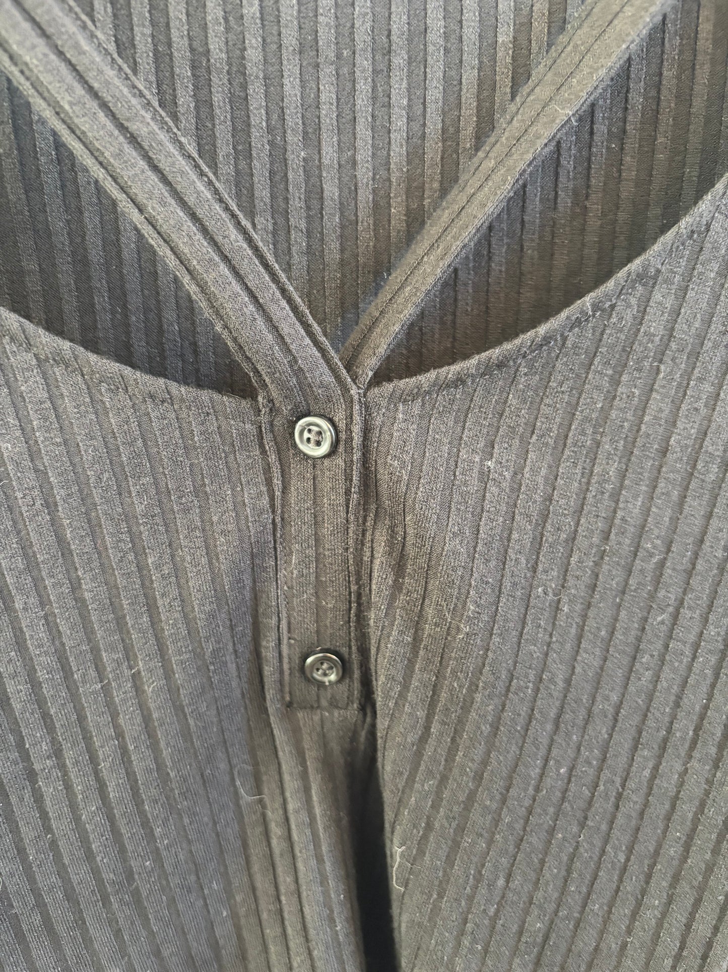 NWT Lost in Lunar Ribbed Top | Large (O155W10)