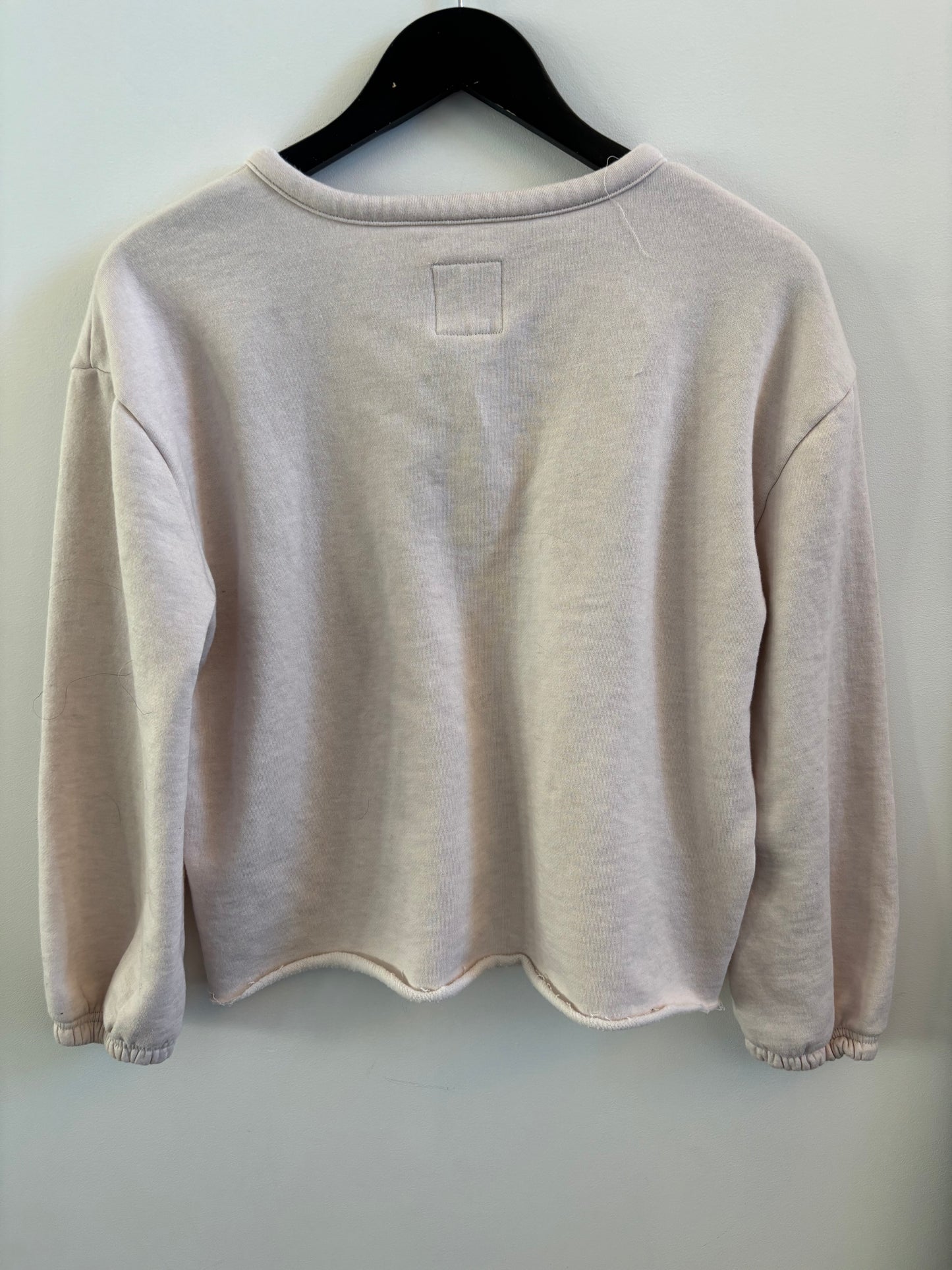 Chaser 1/2 Zip Cotton Cashmere Blend Sweater | Medium (O170W10)
