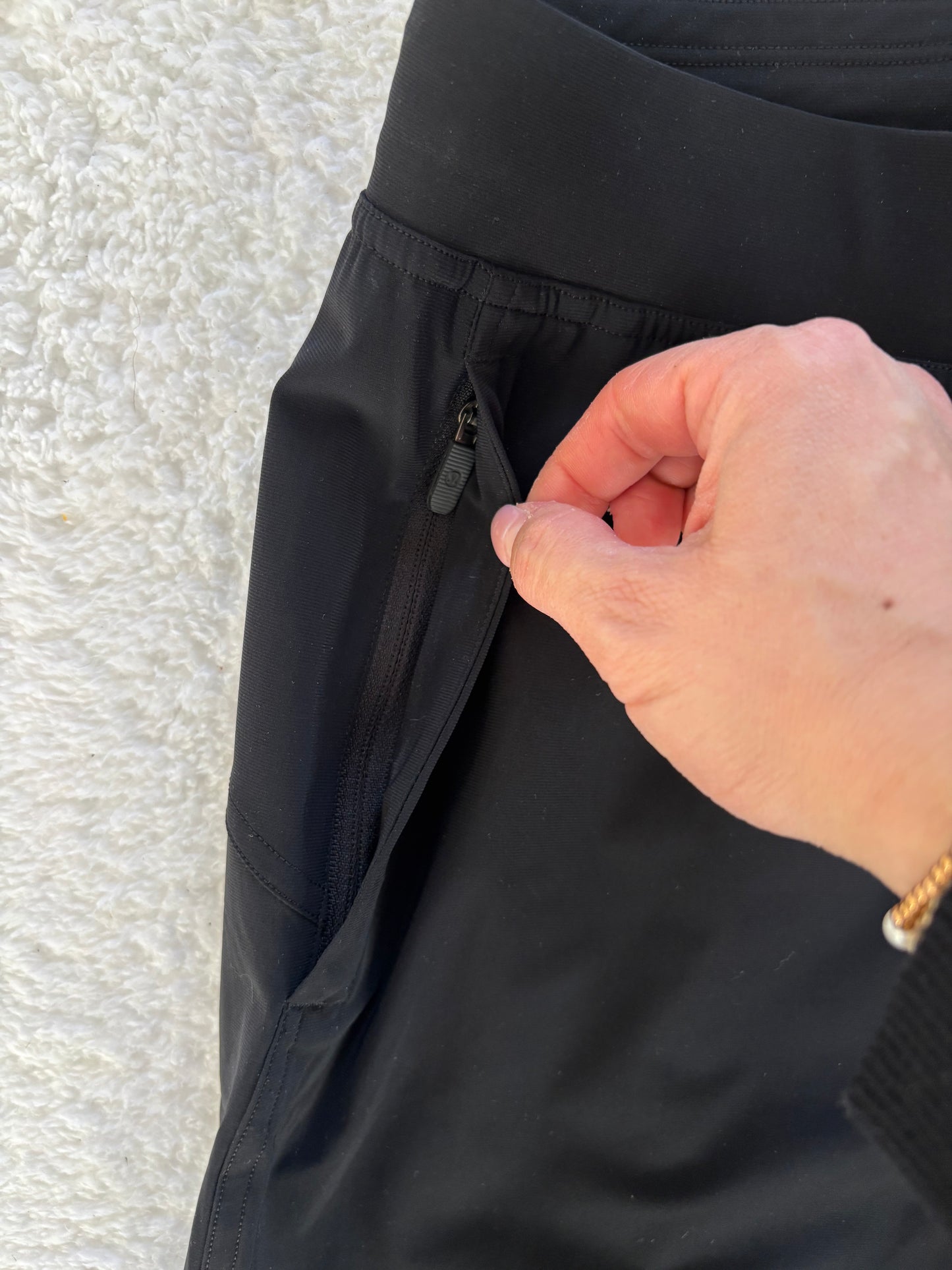 NWT Lululemon Adapted State High Rise Jogger Black | 10 (O117M17)