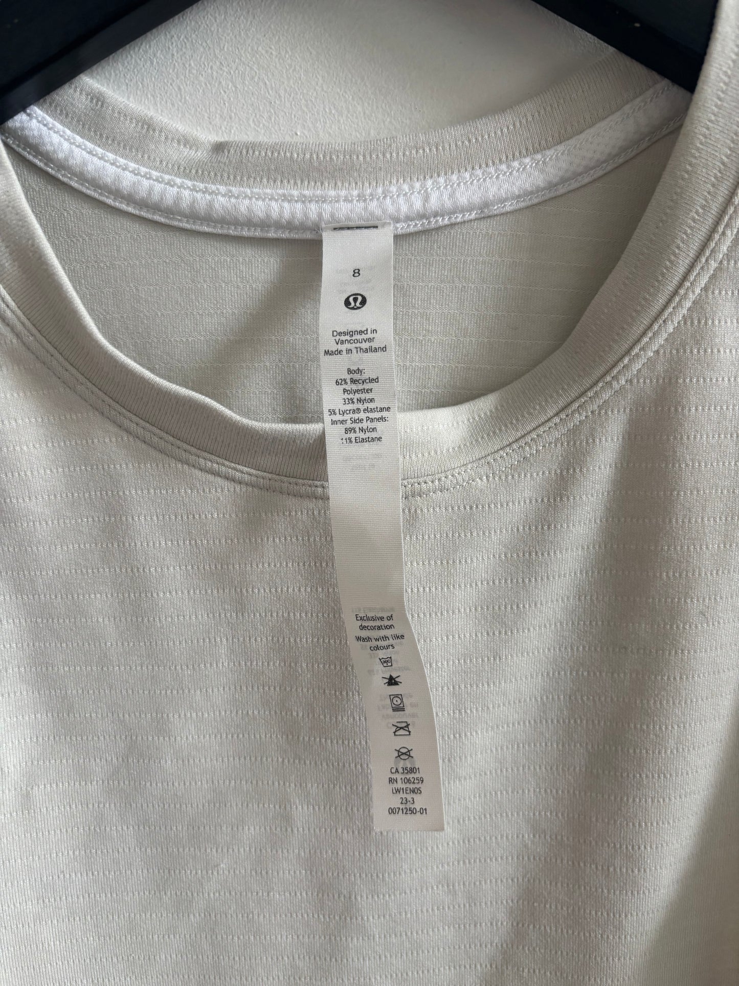 Lululemon All it Takes Ribbed Tank | 8 (O177W10)