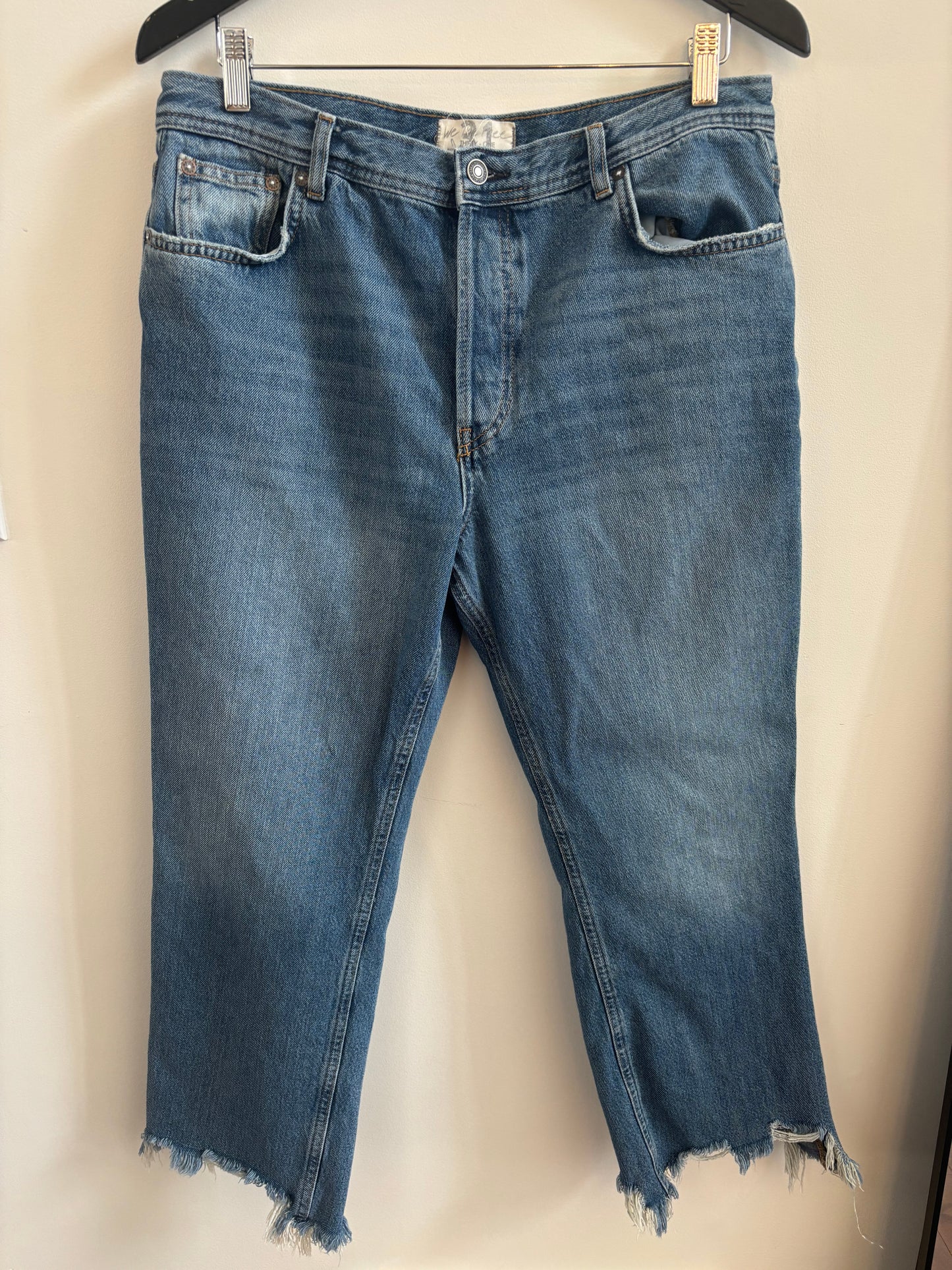 We the Free Maggie Midrise Straight Leg Denim | 30 (may fit like sz 29) (O179W10)